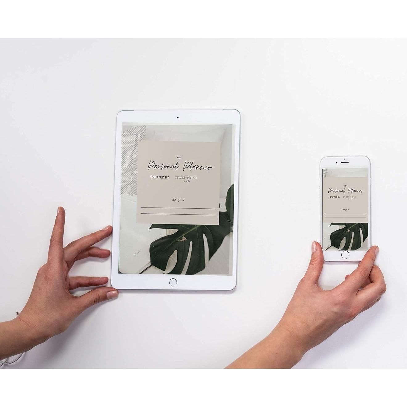 Planificador Digital de Productividad Mom Boss A4 Negro