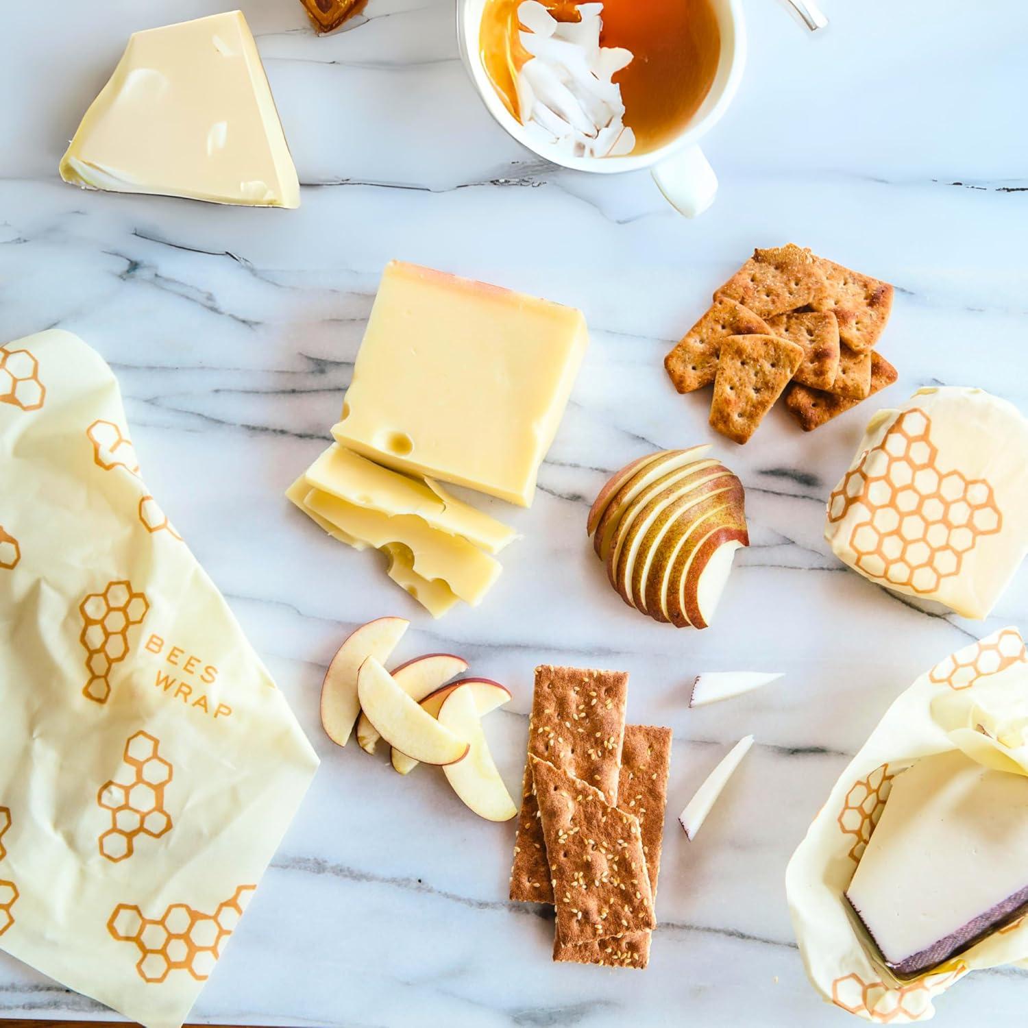 Envoltura de Cera de Abeja Bee's Wrap 35.56x132.08 cm Reutilizable