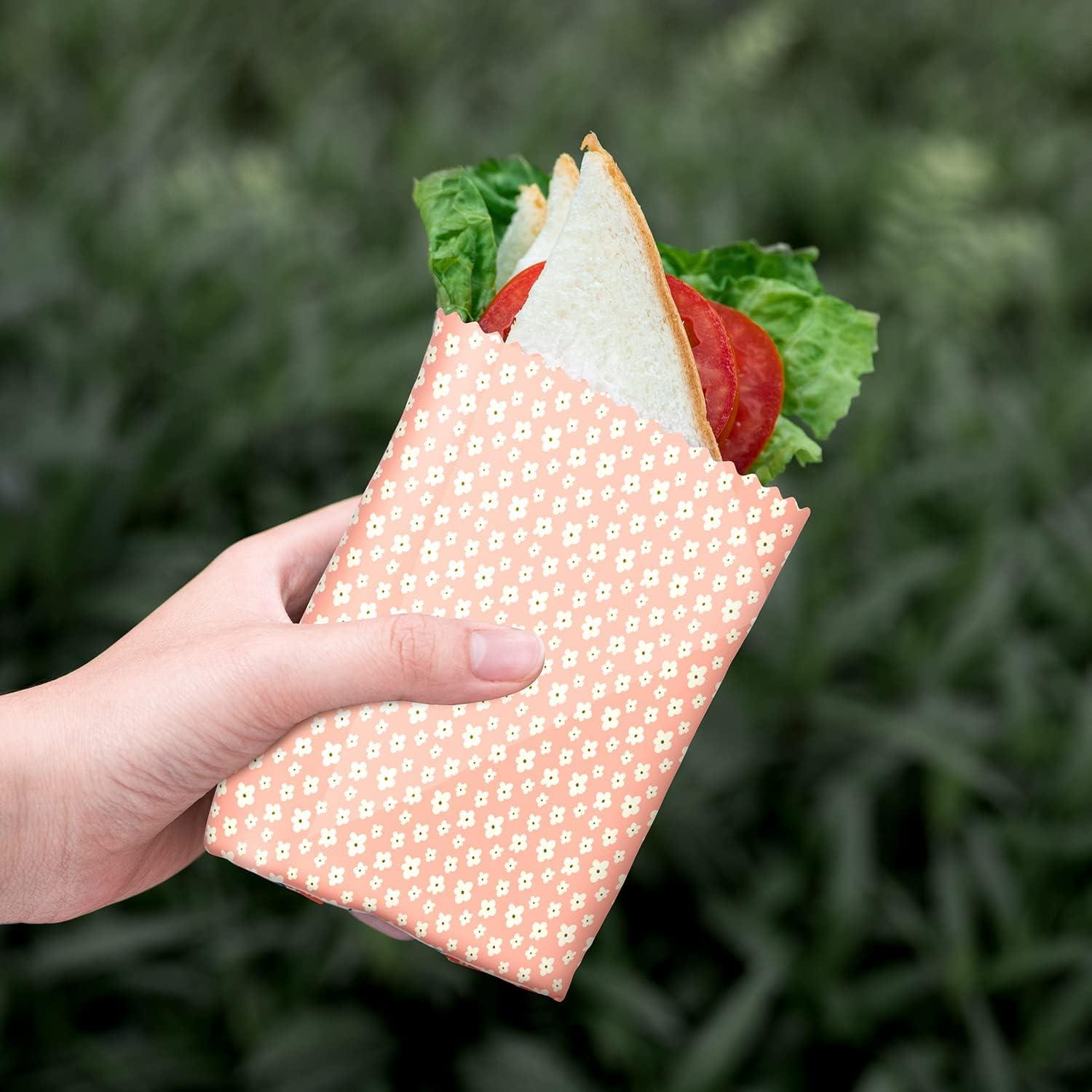 Envolturas de Cera de Abeja Akeeko - Paquete de 3 Tamaños