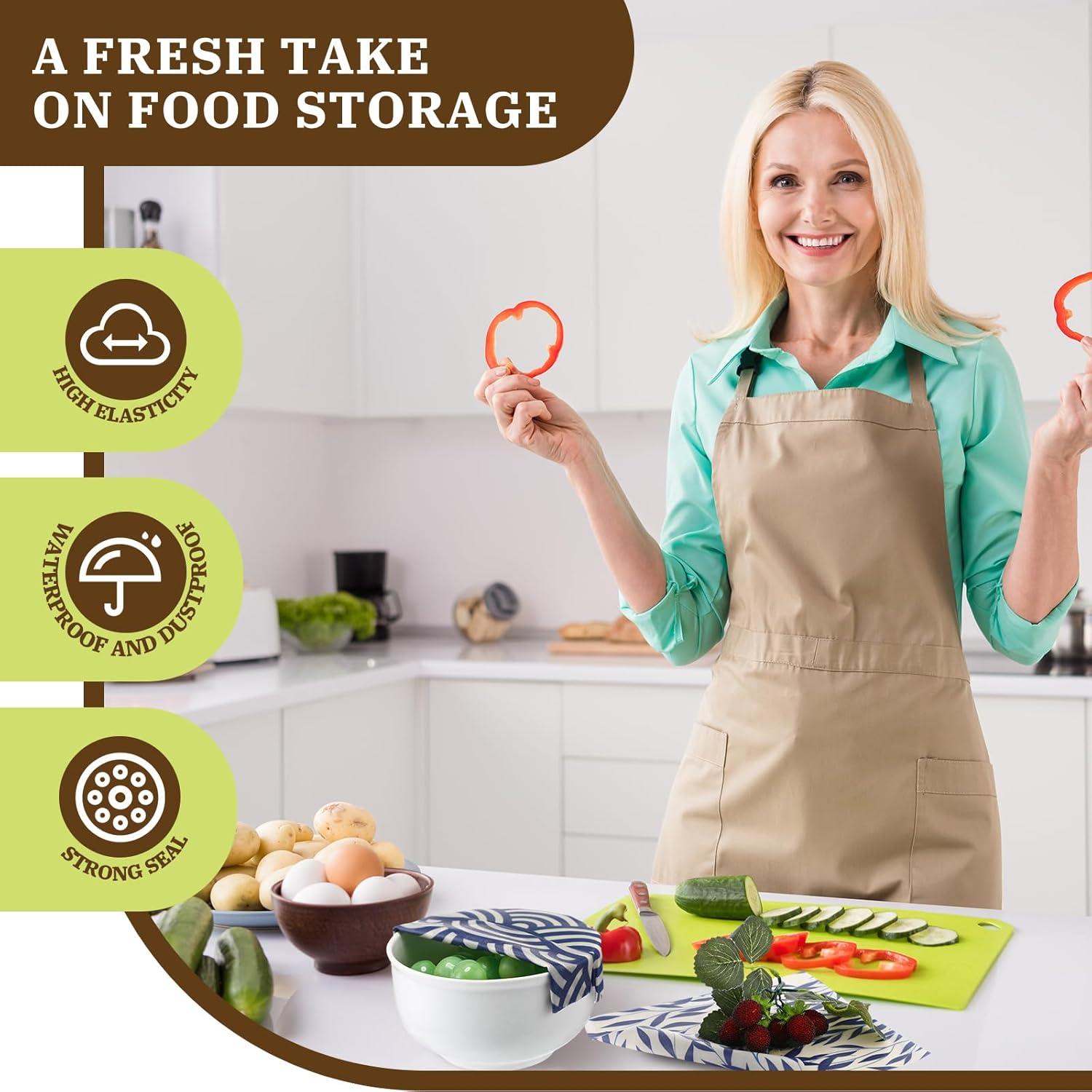 Envolturas de Cera de Abeja Moukeren 3 Rollos 33x100 cm