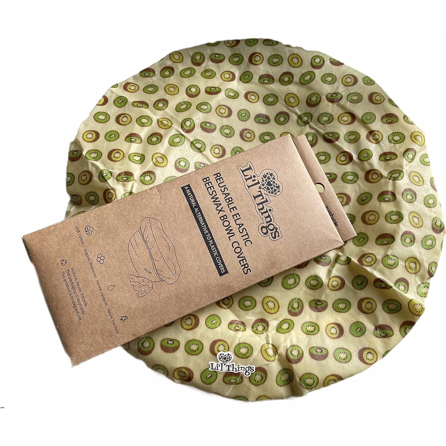 Cubiertas Reutilizables de Cera de Abeja Li'l Things - 5 Piezas