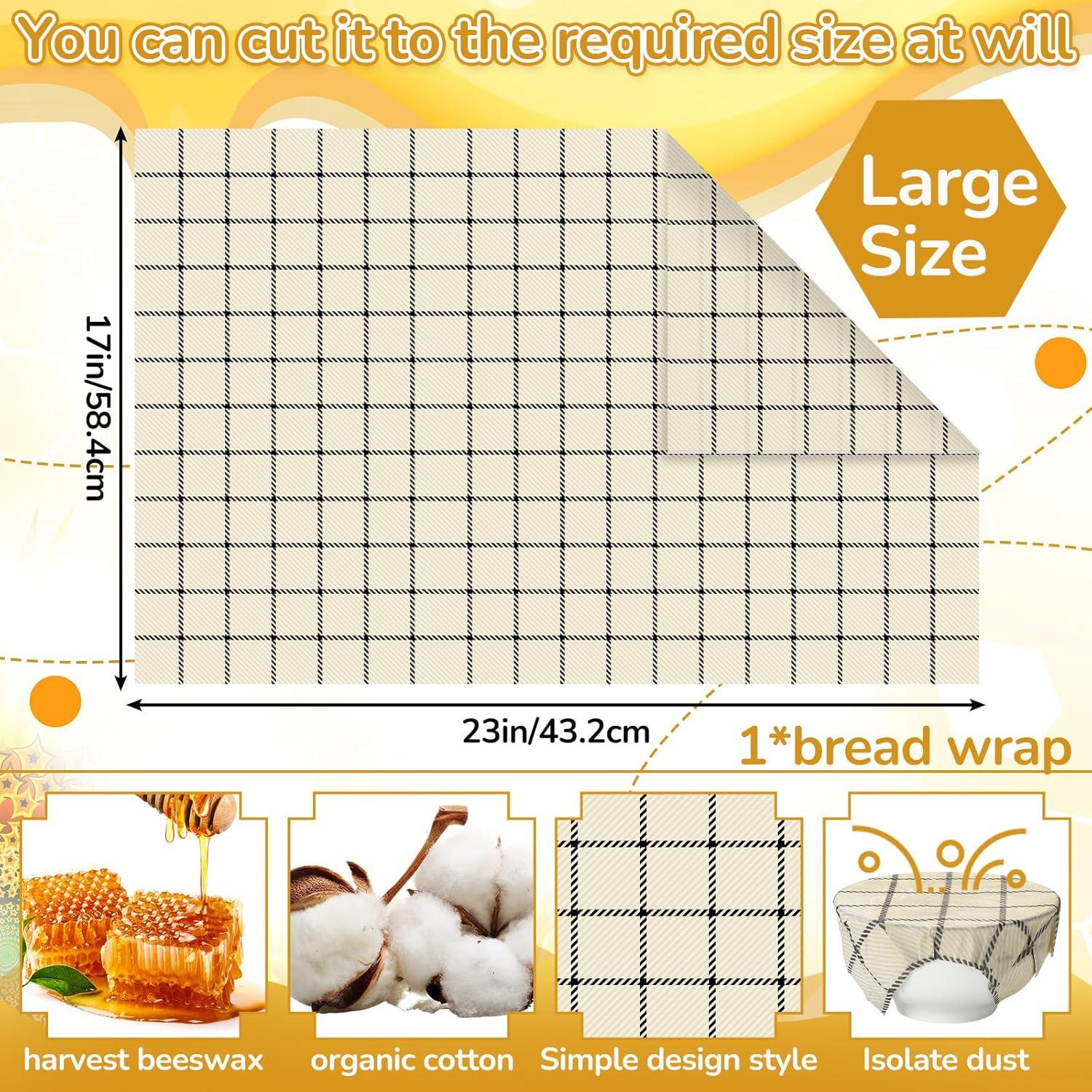 Envoltura Reutilizable de Cera de Abeja Mindsoft 43x58 cm Clásica