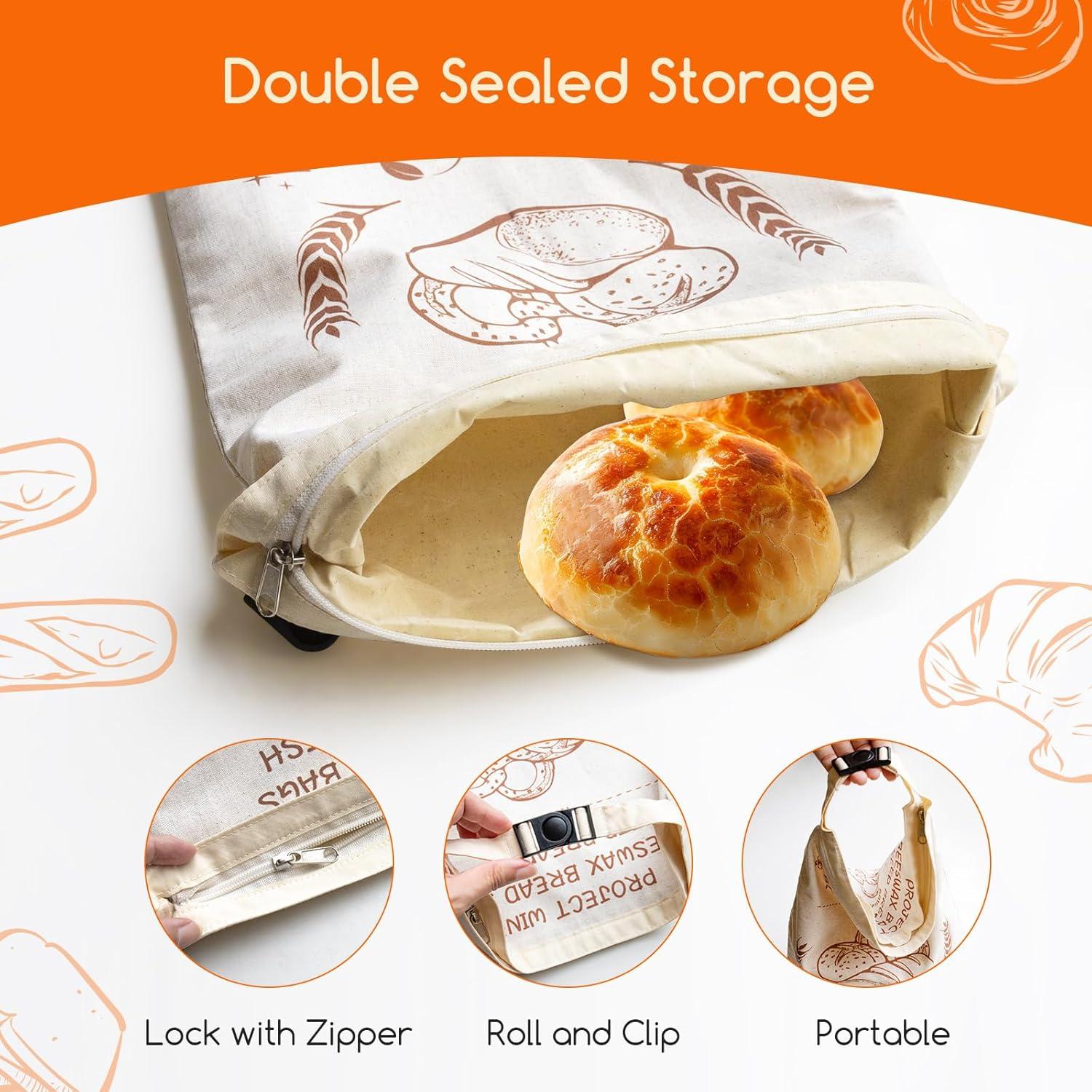 Bolsas de Pan de Cera de Abeja Project Wine XL 43x33 cm - 2 Unidades