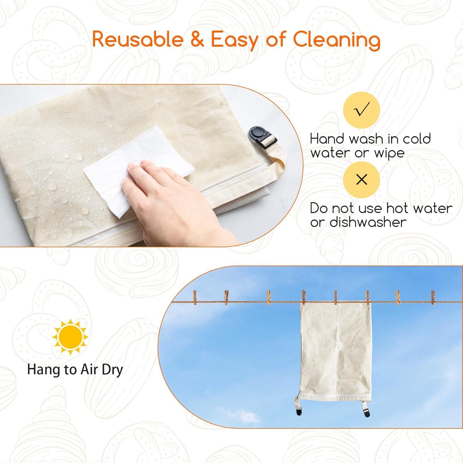 Bolsas de Pan de Cera de Abeja Project Wine XL 43x33 cm - 2 Unidades