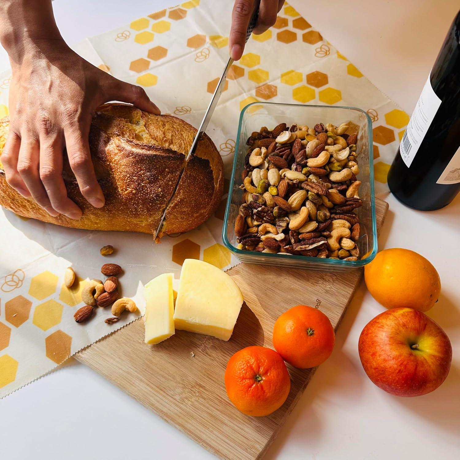 Envoltura de Pan de Cera de Abeja Truebee XL Ecológica