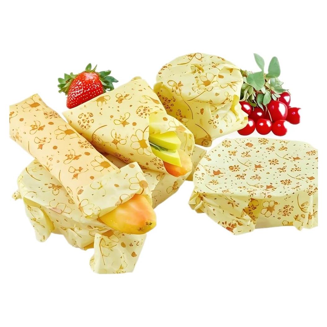 Envolturas de Cera de Abeja Genérico - Juego de 7 Tamaños