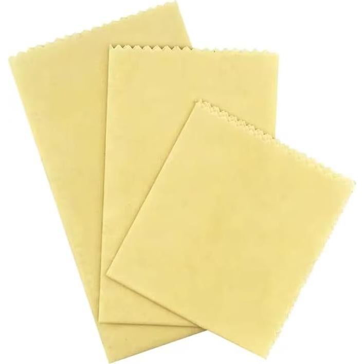 Envolturas de Cera de Abeja Reutilizables Genérica - 3 Tamaños