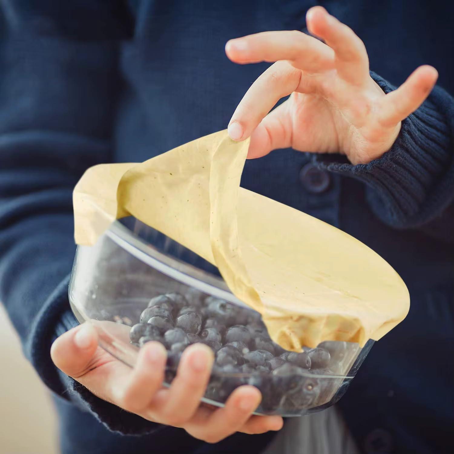 Envolturas de Cera de Abeja Reutilizables Genérica - 3 Tamaños