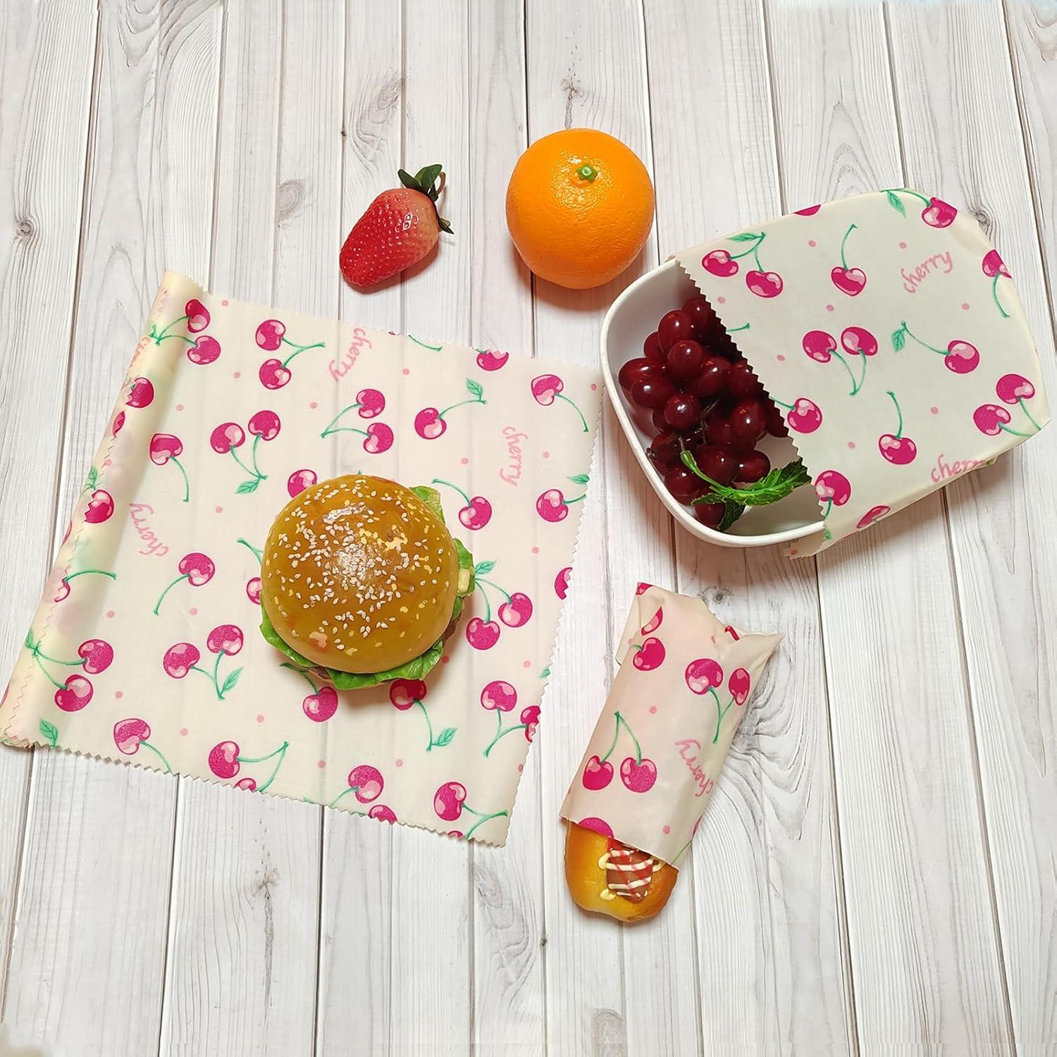 Rollos de Envoltura de Cera de Abeja 25 x 99 cm Envolturas Ecológicas