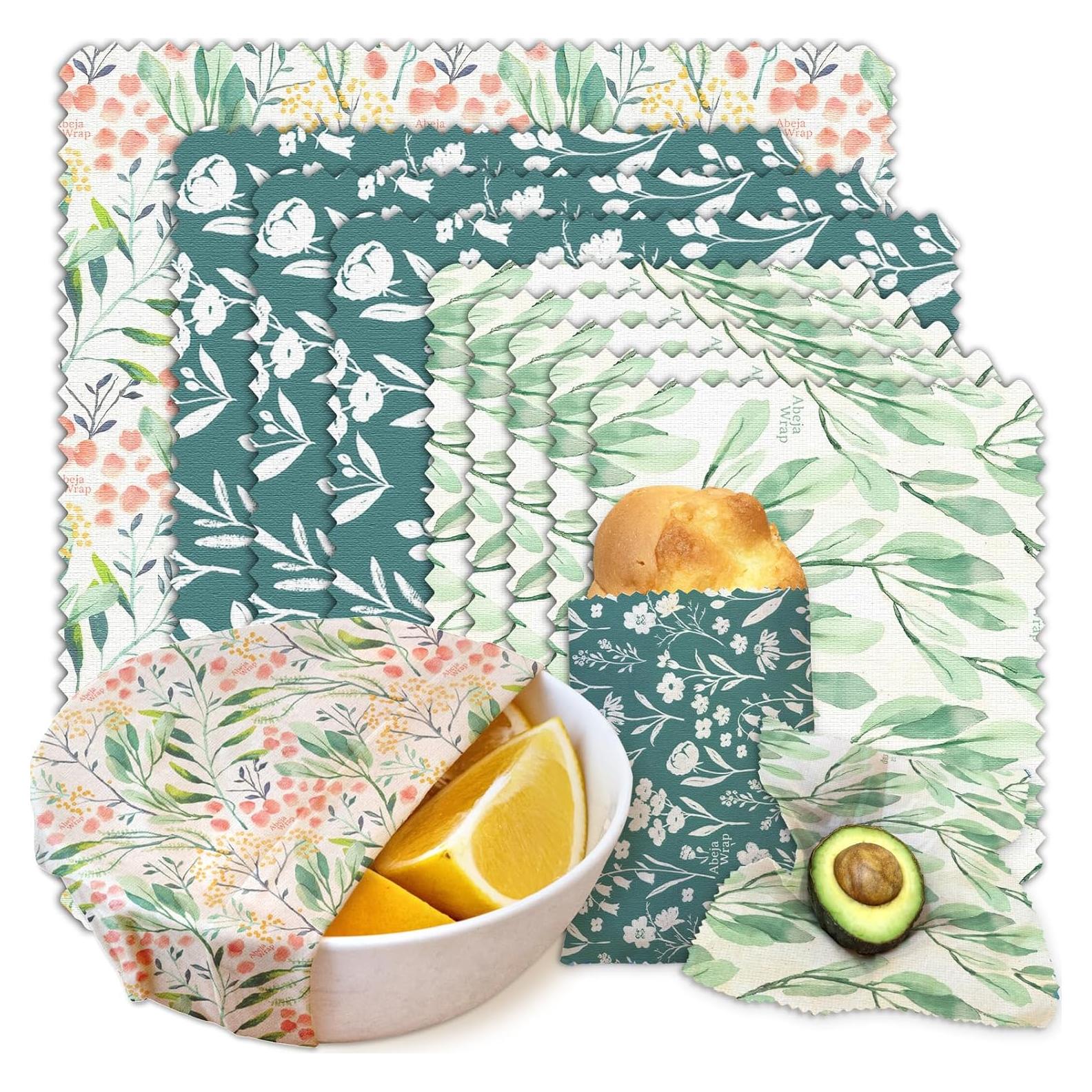 Juego de Envolturas de Cera de Abeja Abejawrap 9 Piezas Orgánico