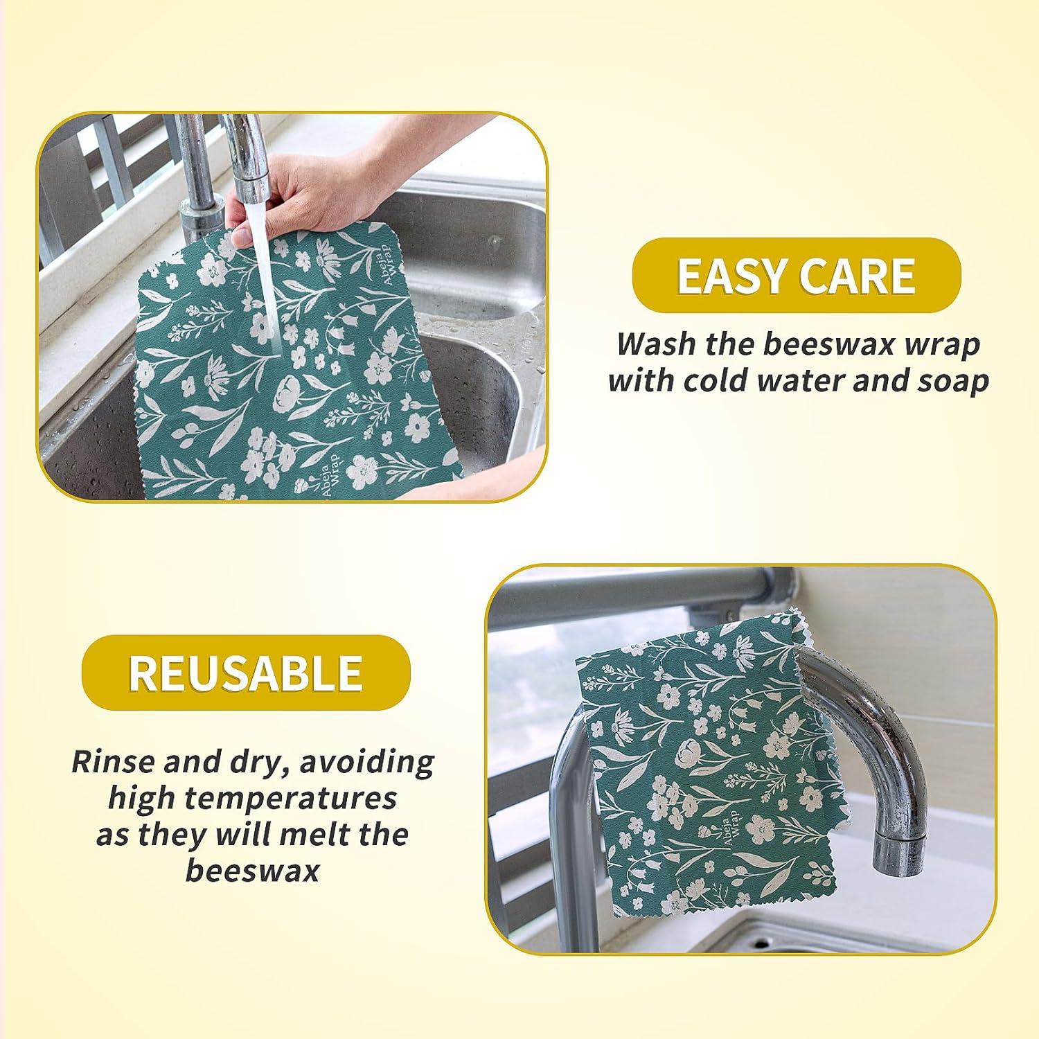 Juego de Envolturas de Cera de Abeja Abejawrap 9 Piezas Orgánico