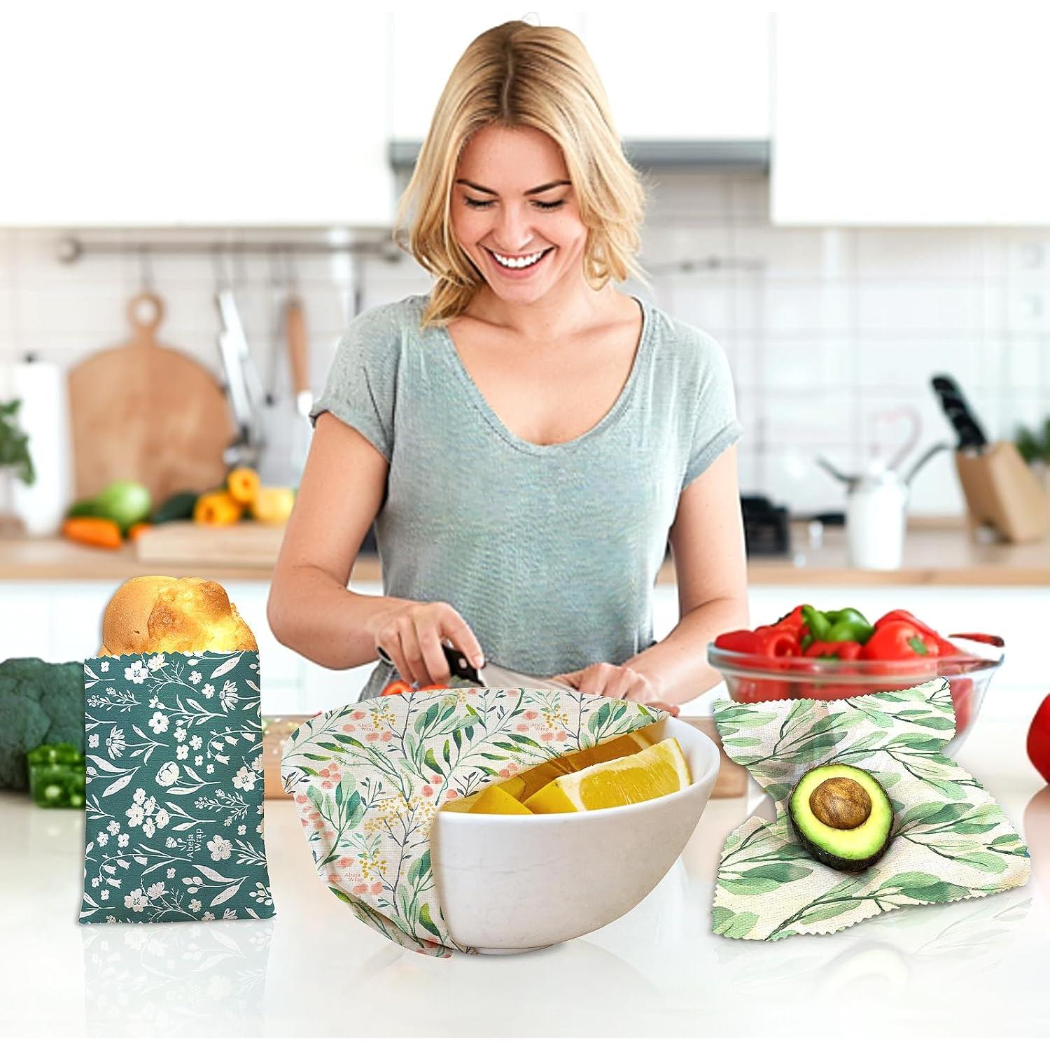 Juego de Envolturas de Cera de Abeja Abejawrap 9 Piezas Orgánico