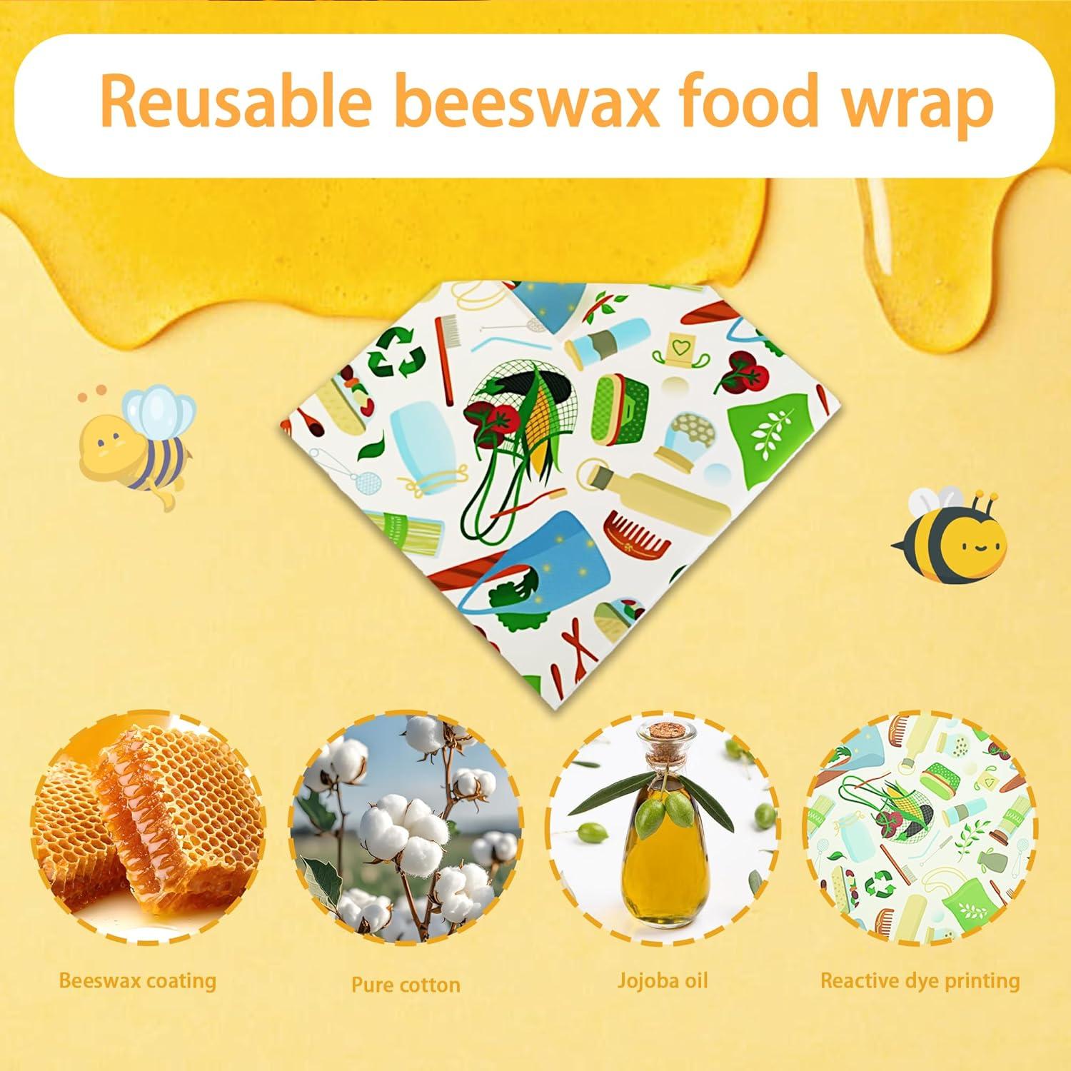 Envolturas de Cera de Abeja FANEAMADE 3 Tamaños Ecológicas