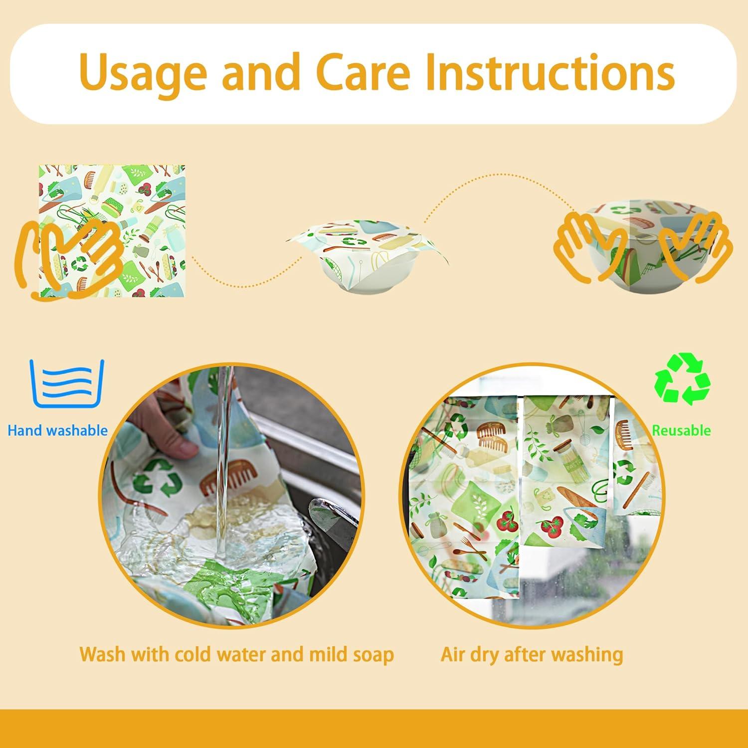 Envolturas de Cera de Abeja FANEAMADE 3 Tamaños Ecológicas