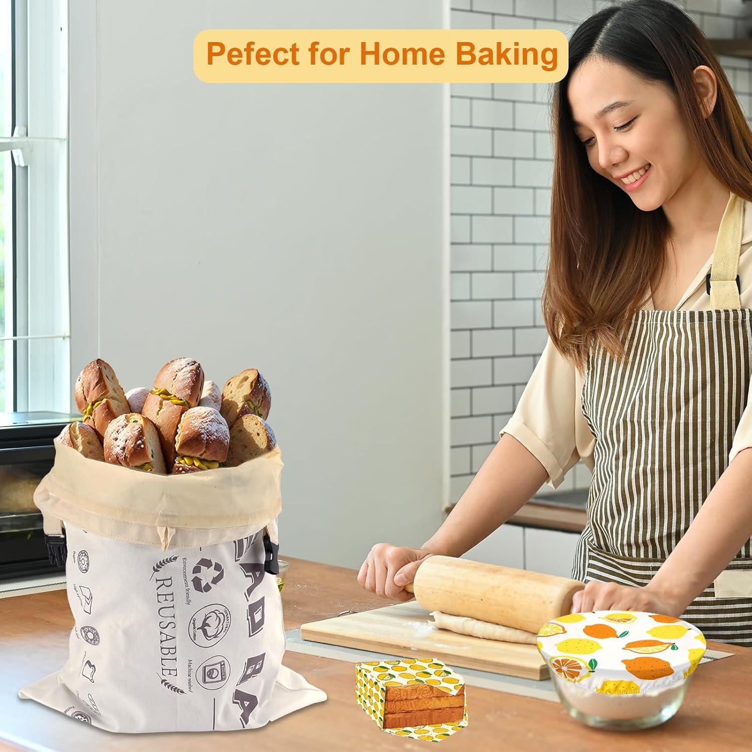 Kit de Inicio 7 en 1 de Bolsas de Cera de Abeja HMAZAE