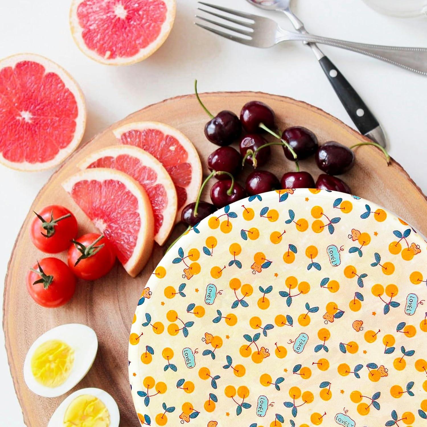 Cubiertas de Tazón Reutilizables OHIYO 30.48 cm Cera de Abeja