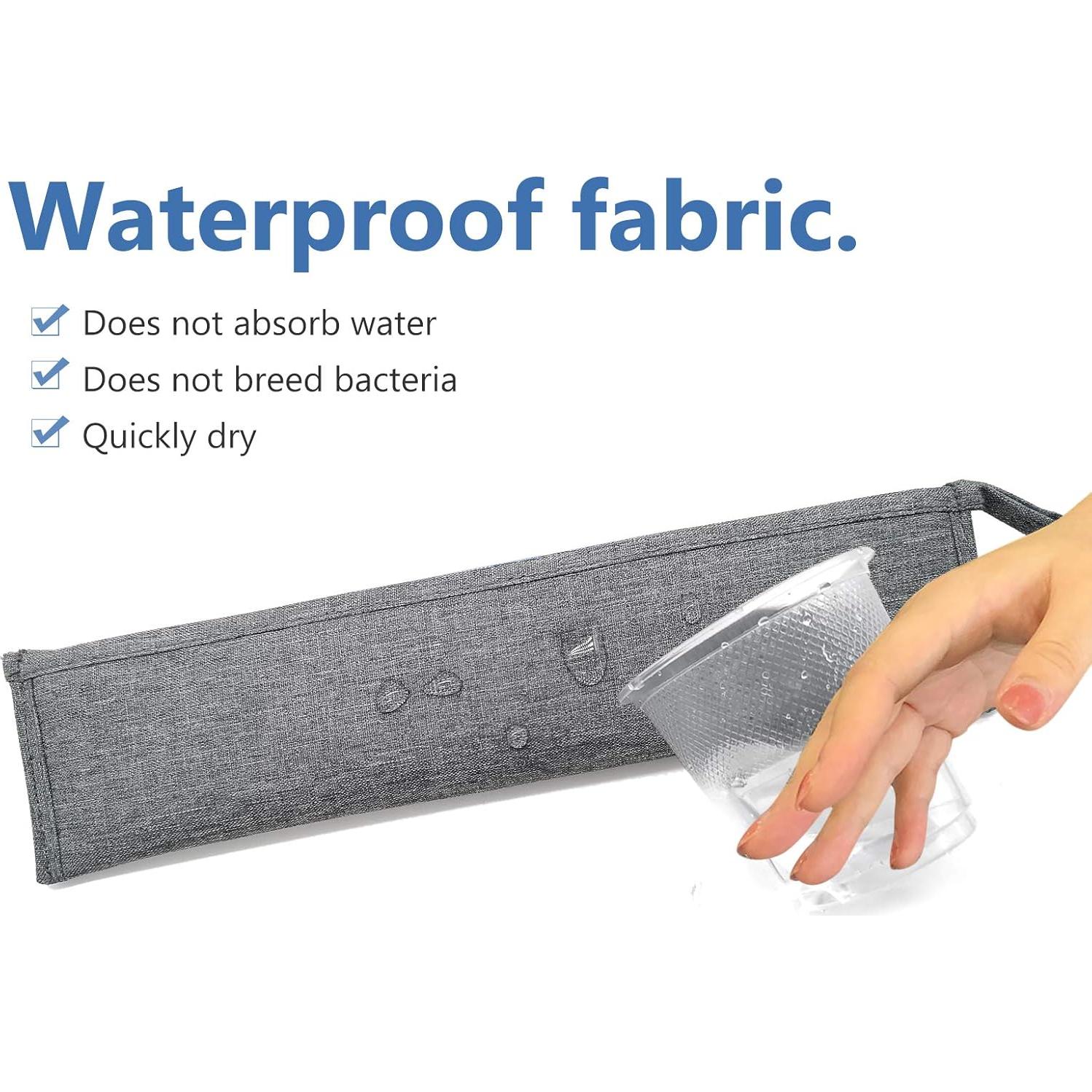 Funda Reutilizable para Pajitas Aosbos - Aluminio Grado Alimentario