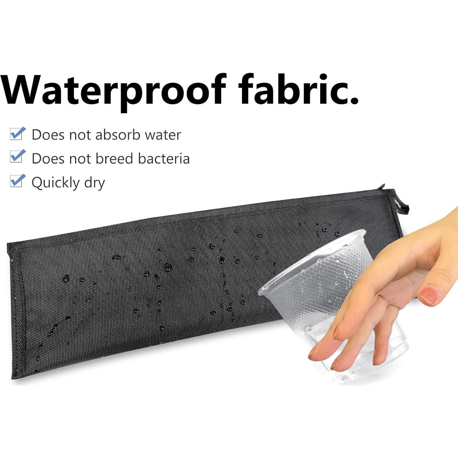 Funda de Utensilios de Viaje Aosbos - Revestimiento Aluminio Negro