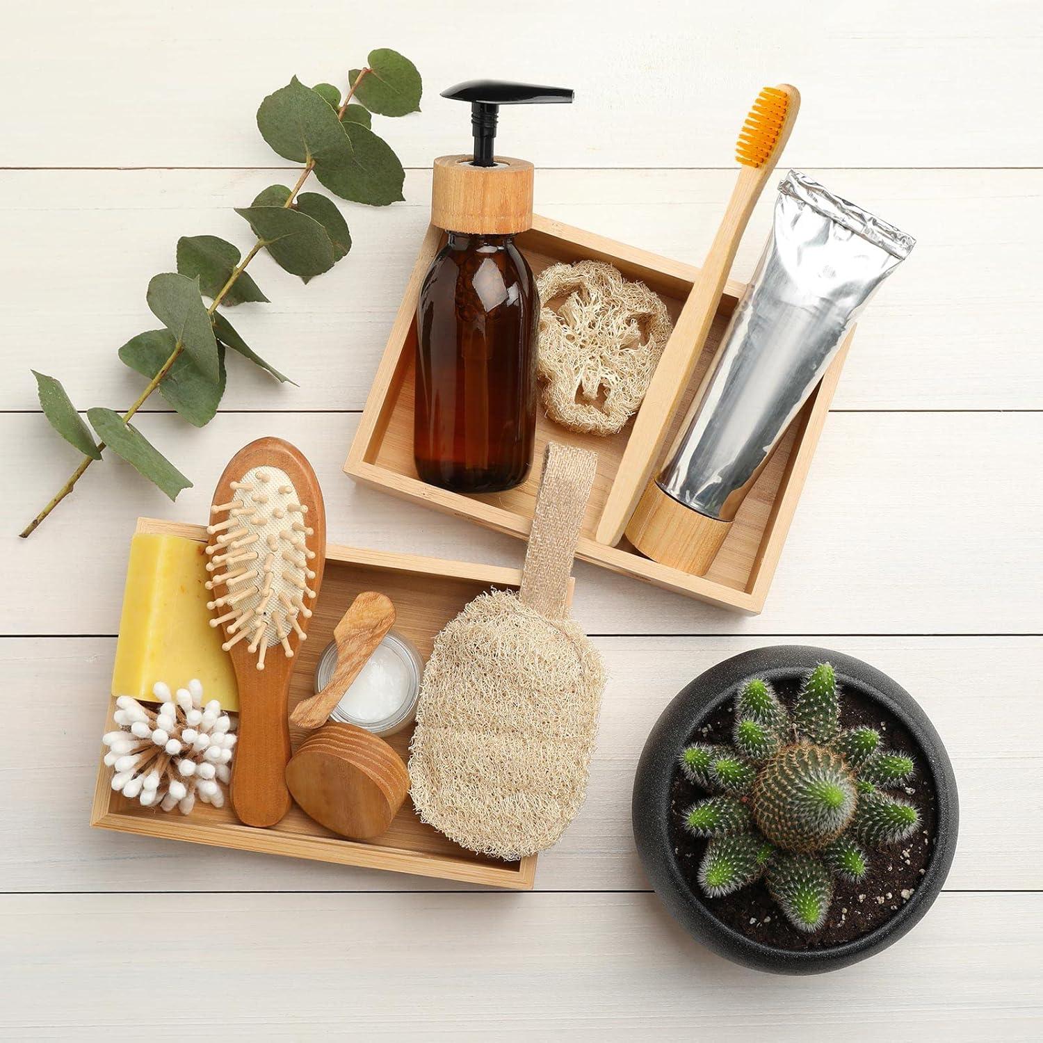 120 Cepillos de Dientes de Bambú Sieral - Cerda Suave, 17.5 cm