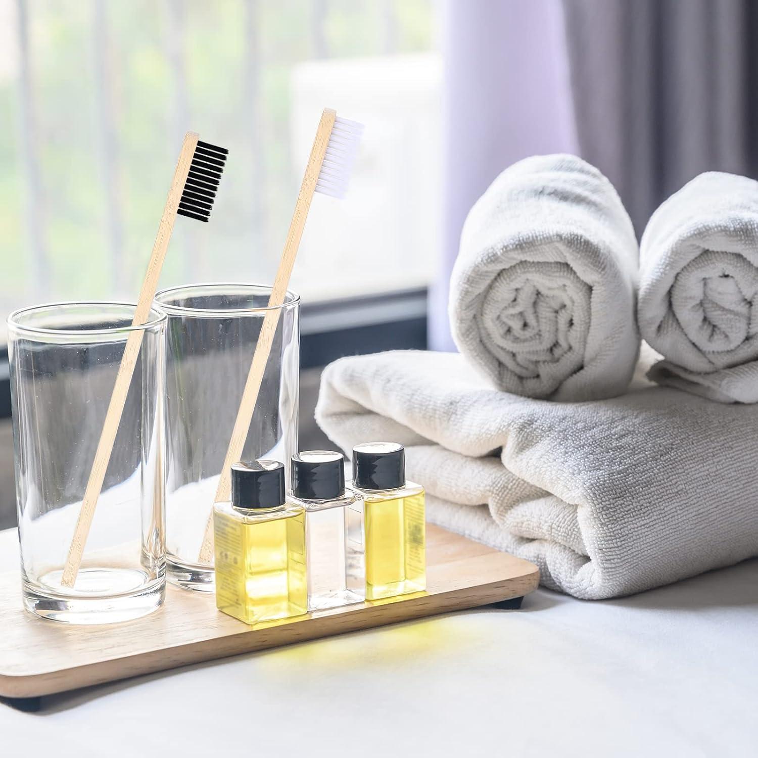 200 Cepillos de Dientes de Bambú Vesici Suaves para Adultos