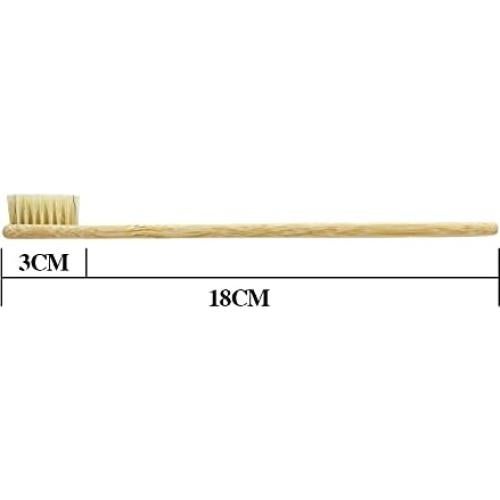 Cepillo de dientes de bambú N-amboo ecológico biodegradable - Paquete de 12
