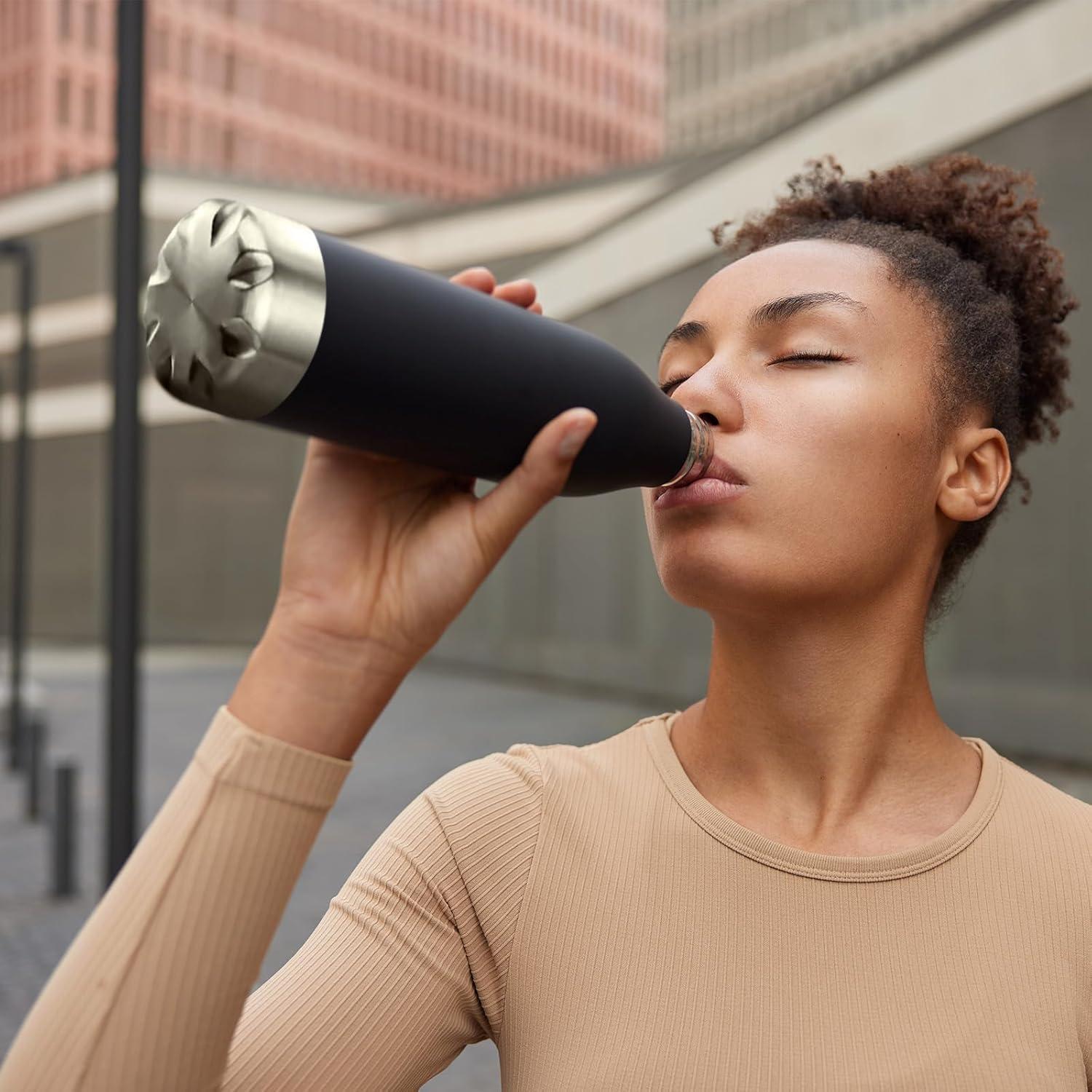 Botella de Agua Mont-Clair 500ML Acero Inoxidable Aislada