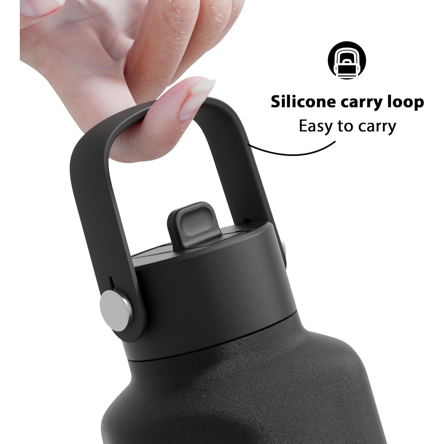 Botella de Agua Aislada Meoky 710 ml Acero Inoxidable Noche