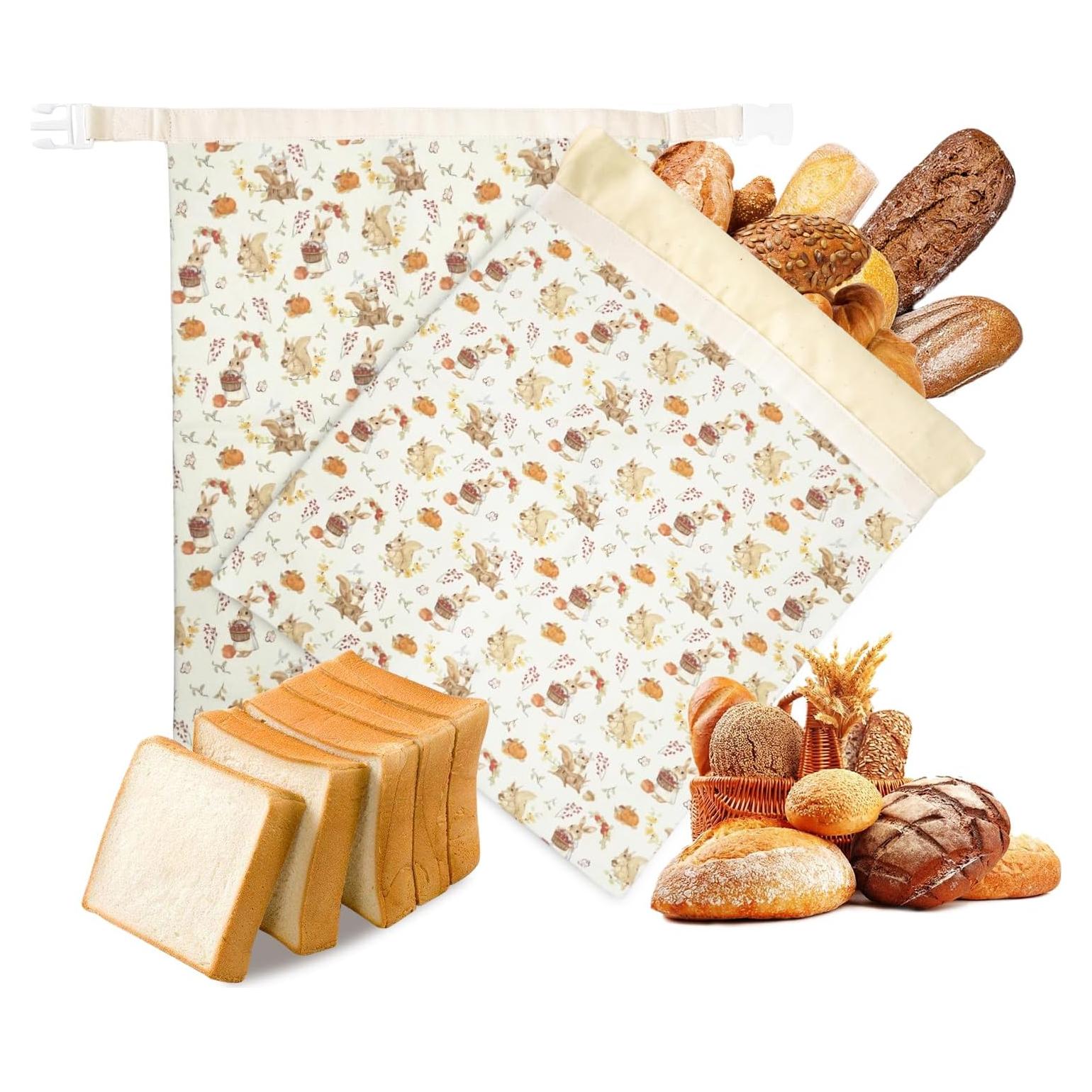 Bolsas de Pan de Cera de Abeja Omndpou 33x43 cm Vintage