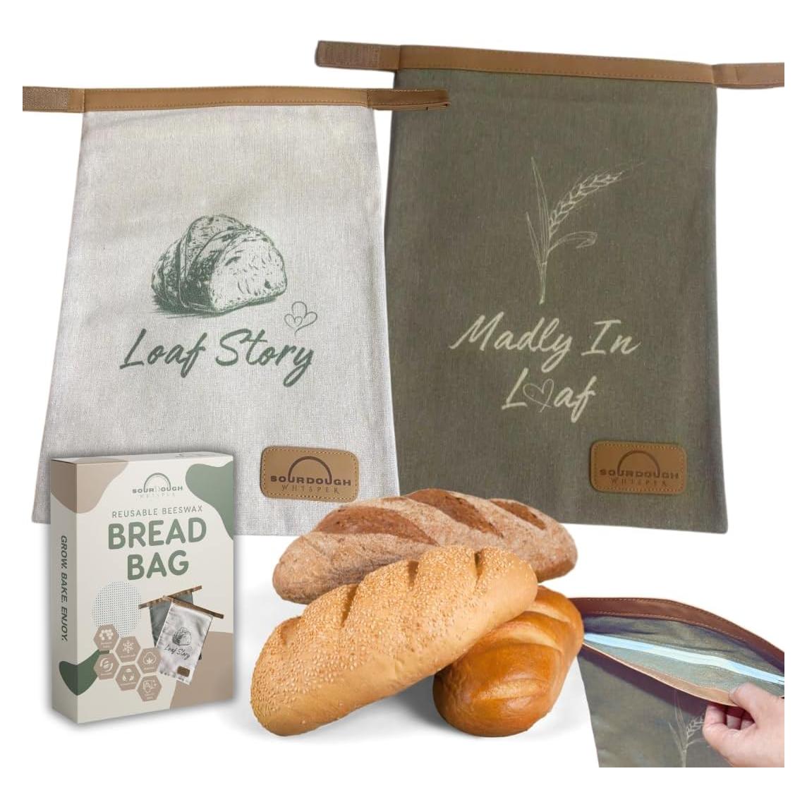 Bolsas de Pan de Cera de Abeja Orgánicas LOAF STORY XL 43x30cm