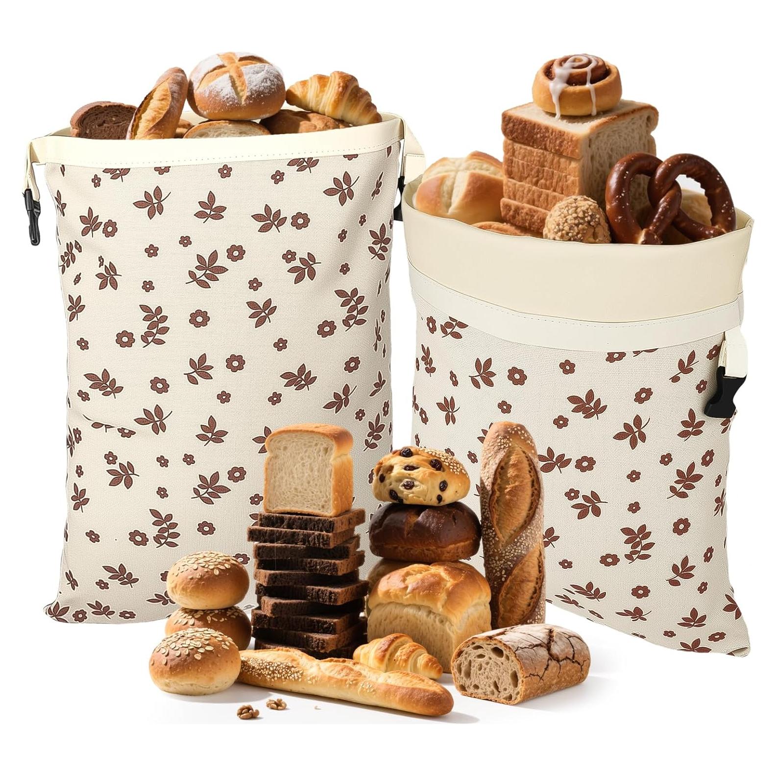 Bolsas de Pan de Cera de Abeja MOCCOOL 2 Unidades 42x32 cm
