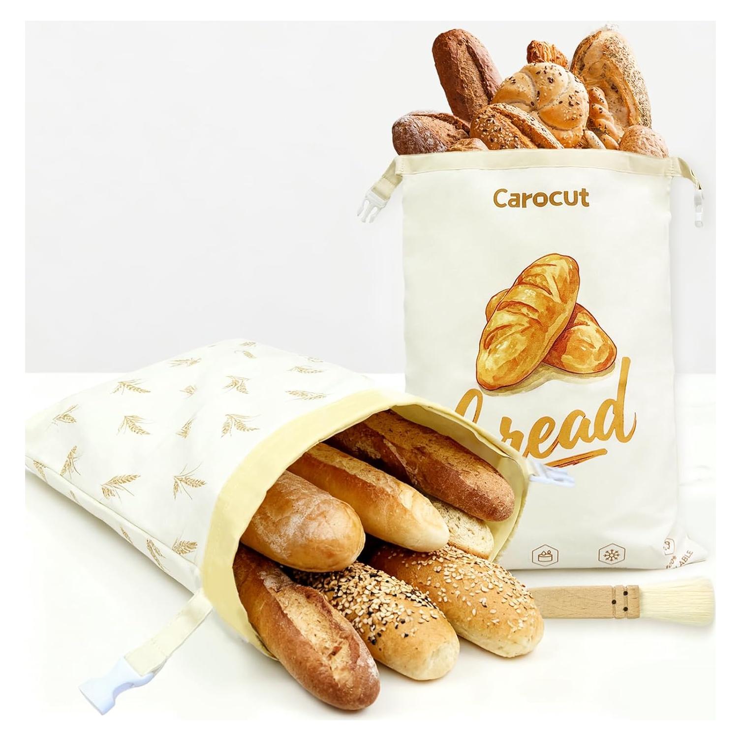 Bolsas de Pan de Cera de Abeja CAROCUT - 2 Unidades 43.2x33 cm