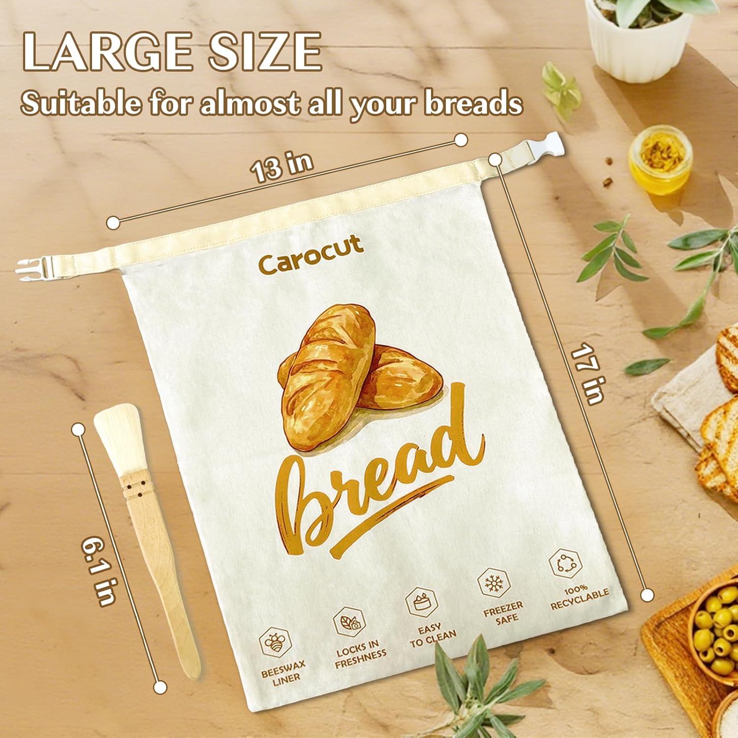 Bolsas de Pan de Cera de Abeja CAROCUT - 2 Unidades 43.2x33 cm