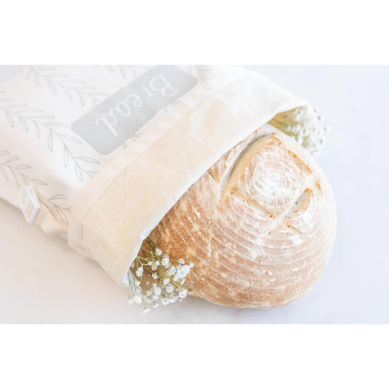 Bolsa de Pan de Cera de Abejas Petal And Bee 33x43 cm Grande