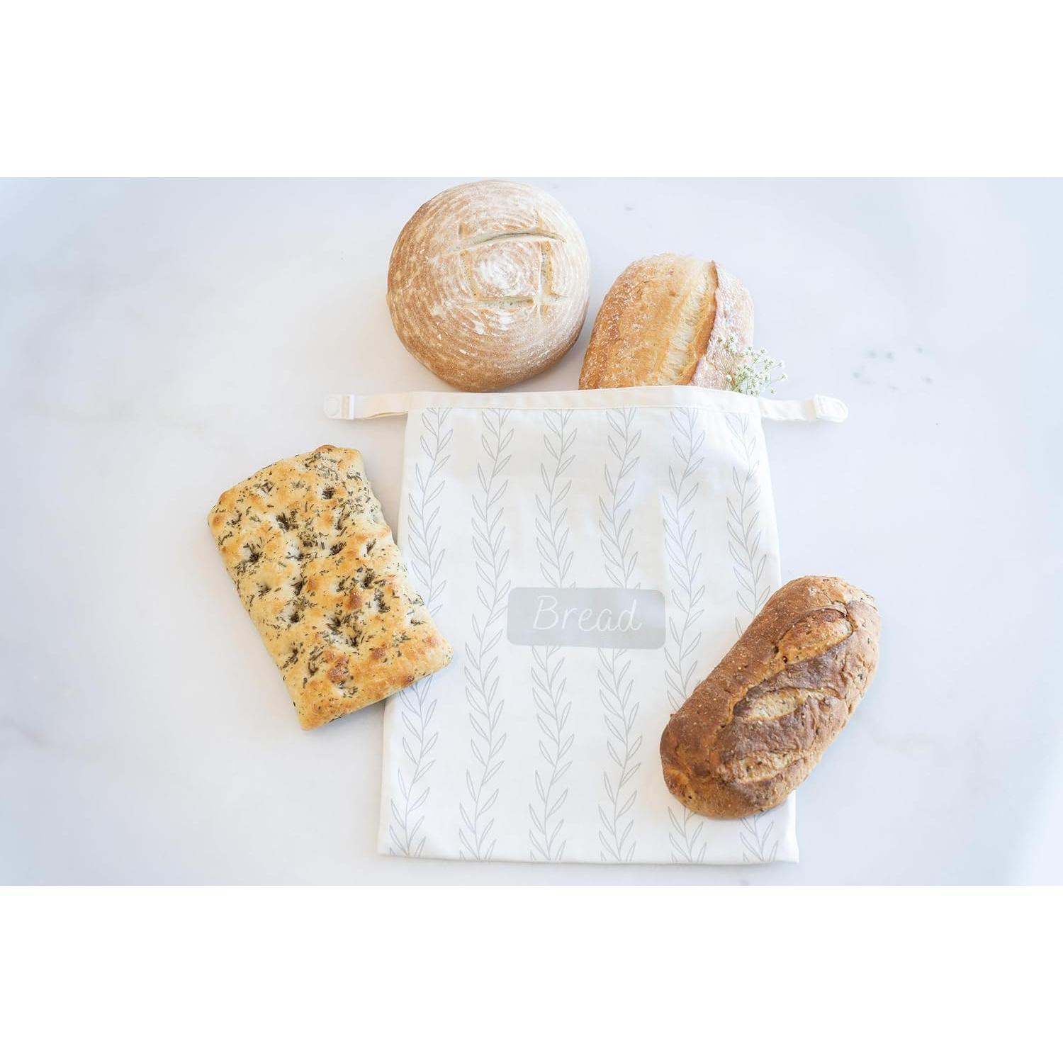 Bolsa de Pan de Cera de Abejas Petal And Bee 33x43 cm Grande