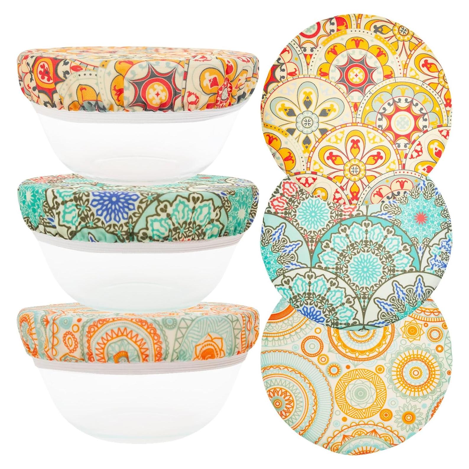 3 Tapas de Tazón Reutilizables GNHUT 12.7cm Ecológicas