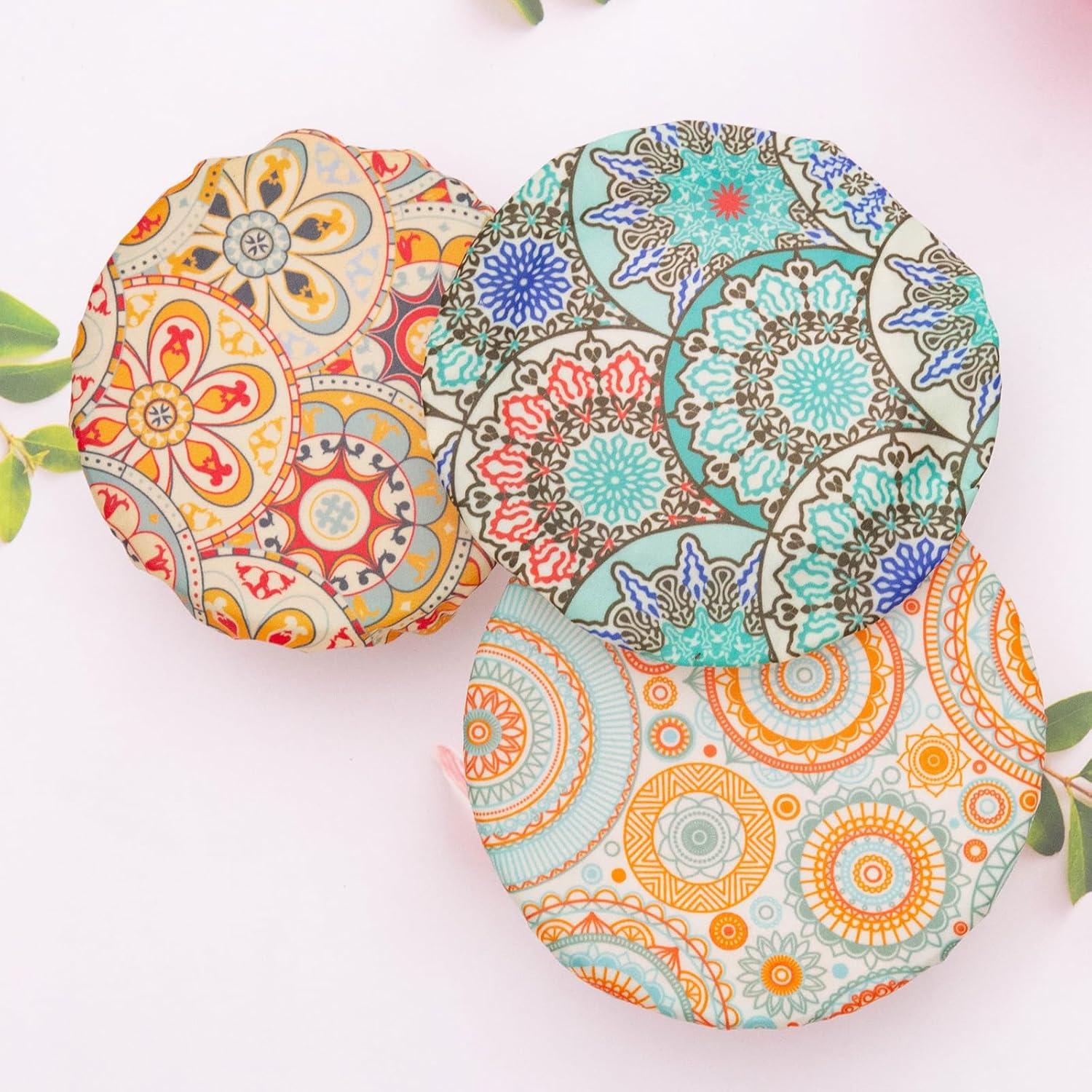 3 Tapas de Tazón Reutilizables GNHUT 12.7cm Ecológicas