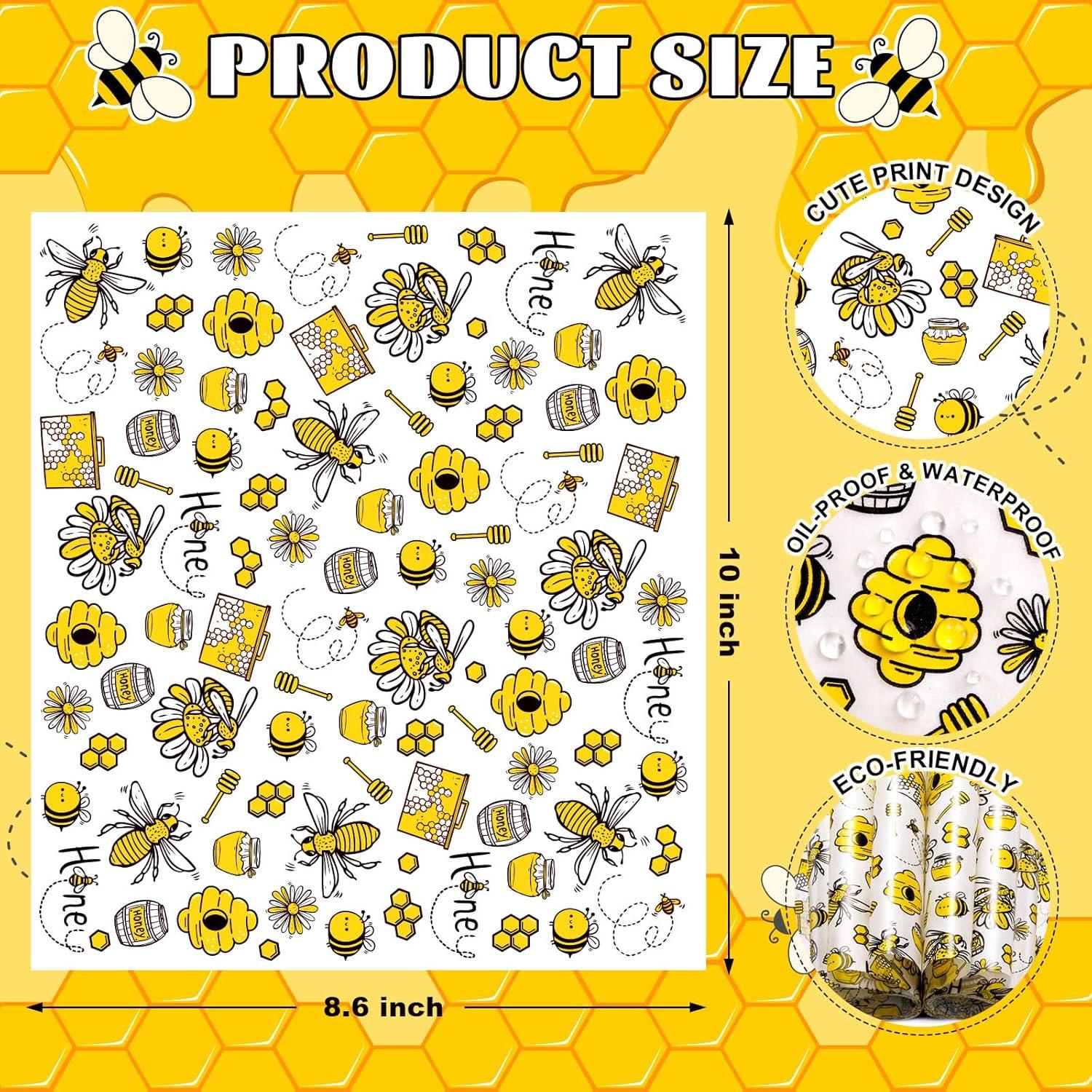 200 Hojas de Papel Encerado KVCSYAW para Comida 21.8x24.9cm