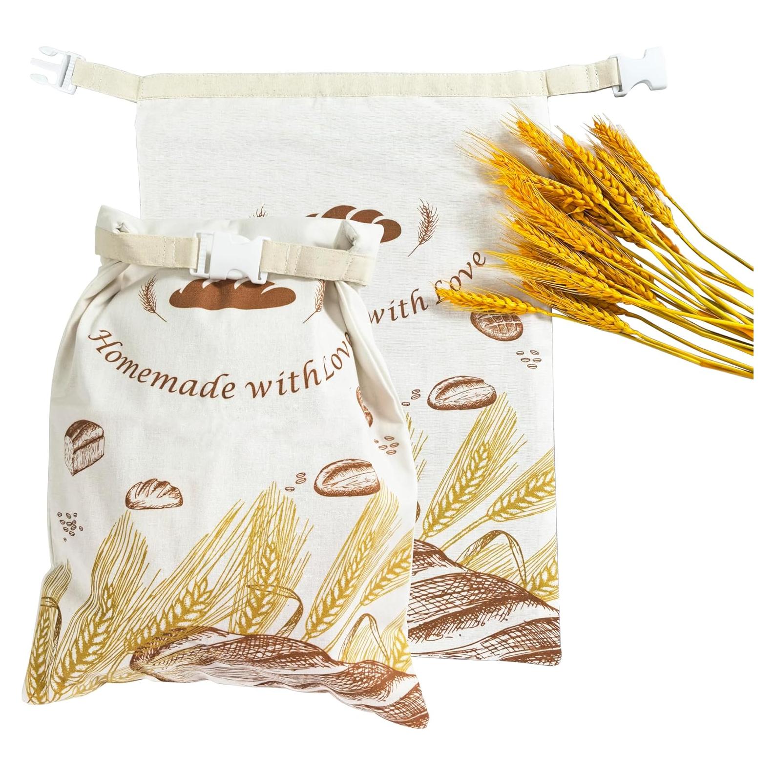 Bolsas de Pan Ecológicas Cazlon - 2 Unidades 30.5x43.2 cm