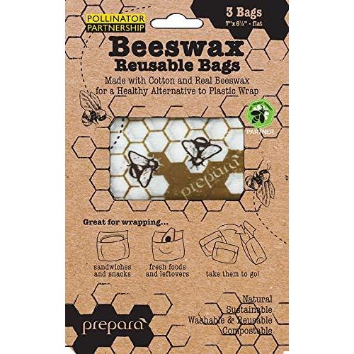 Set de 3 Envolturas de Cera de Abeja Prepara - Reutilizables