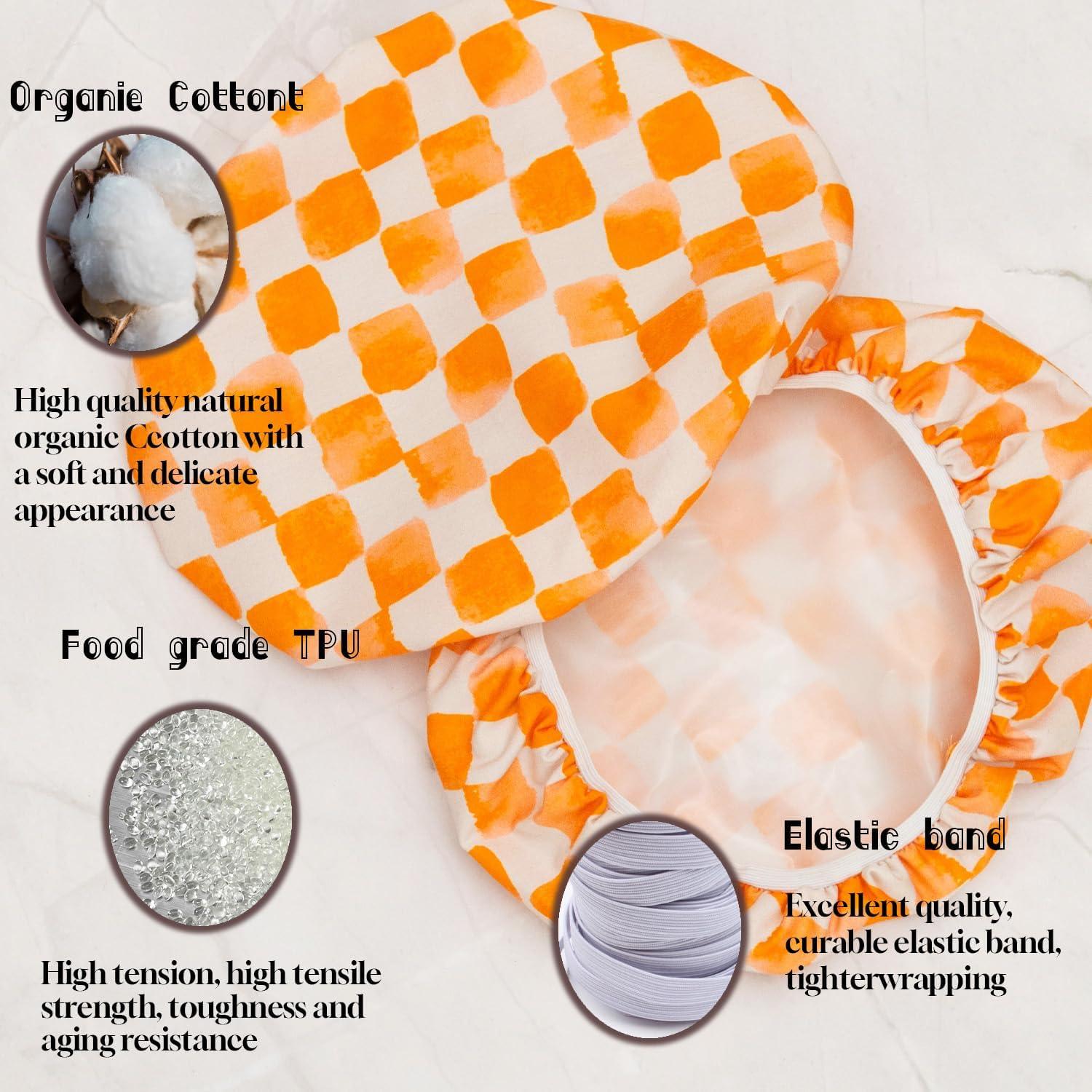 Pack de 2 Cubiertas Ovaladas de 25 cm GNHUT para Masa Madre