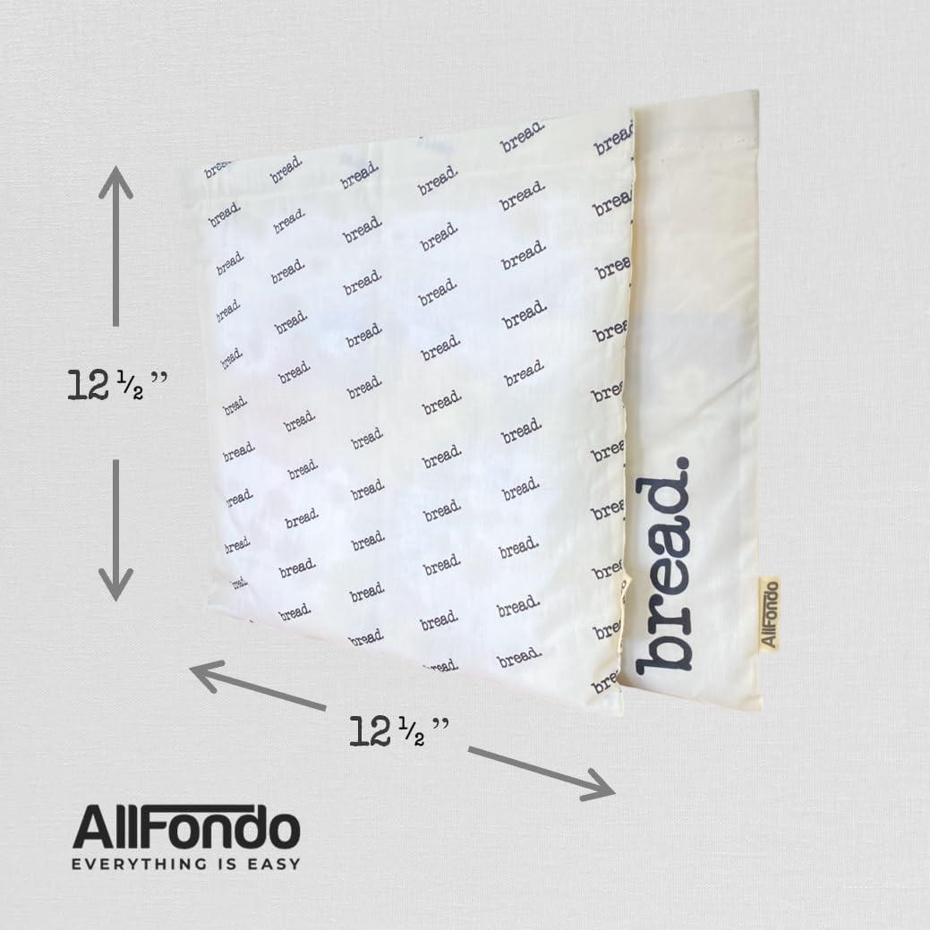 Bolsas Reutilizables de Cera de Abeja ALLFONDO - 2 Paquete