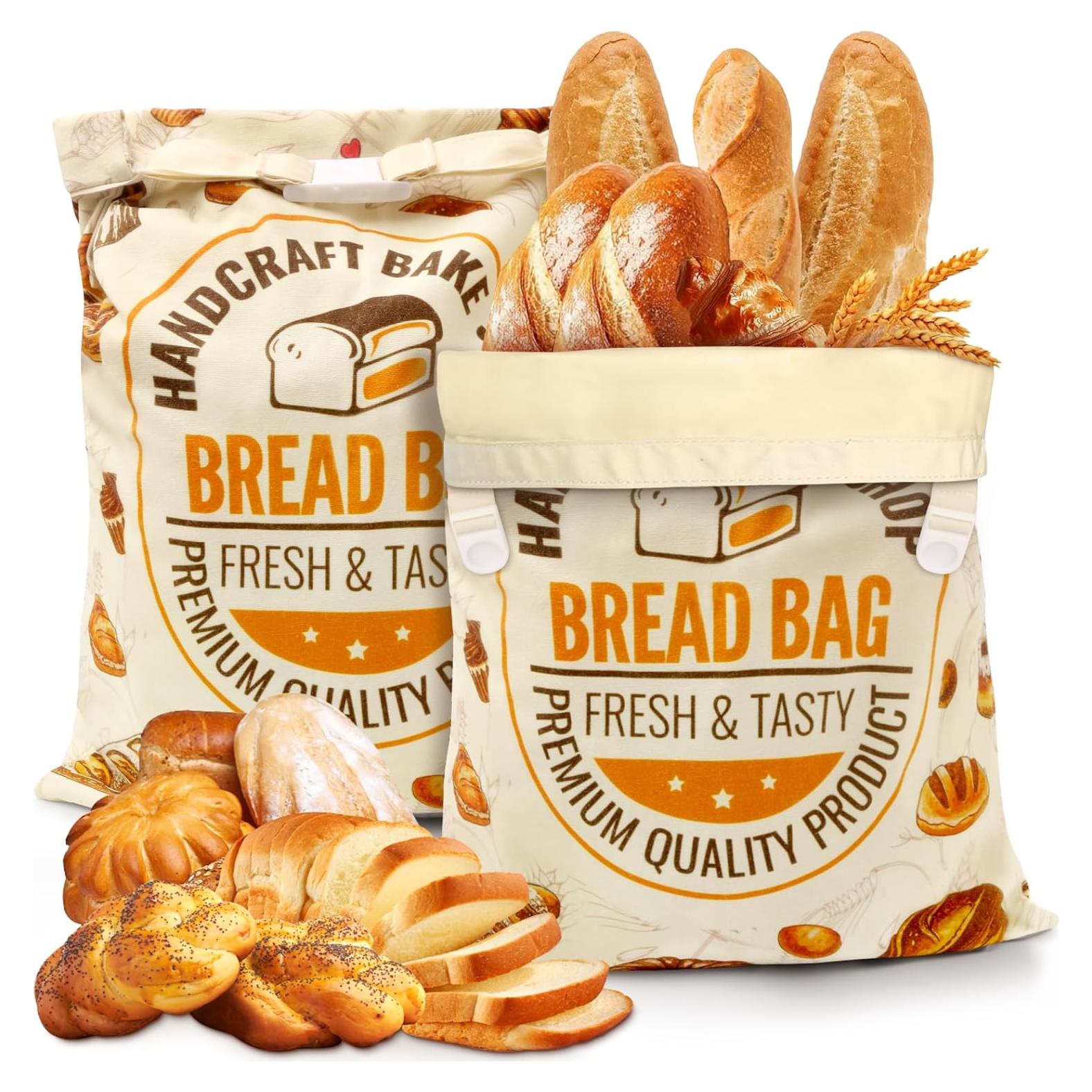 Bolsas de Pan de Cera de Abeja FWOARFTER 33x43 cm - 2 Unidades