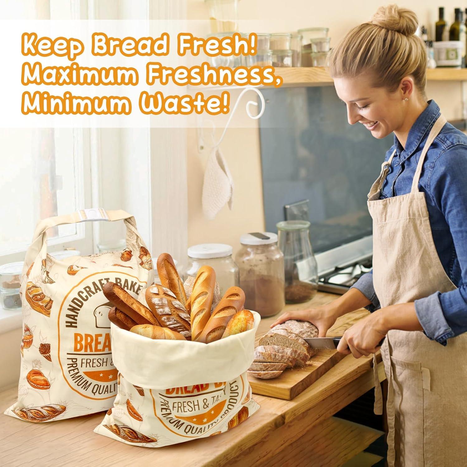 Bolsas de Pan de Cera de Abeja FWOARFTER 33x43 cm - 2 Unidades