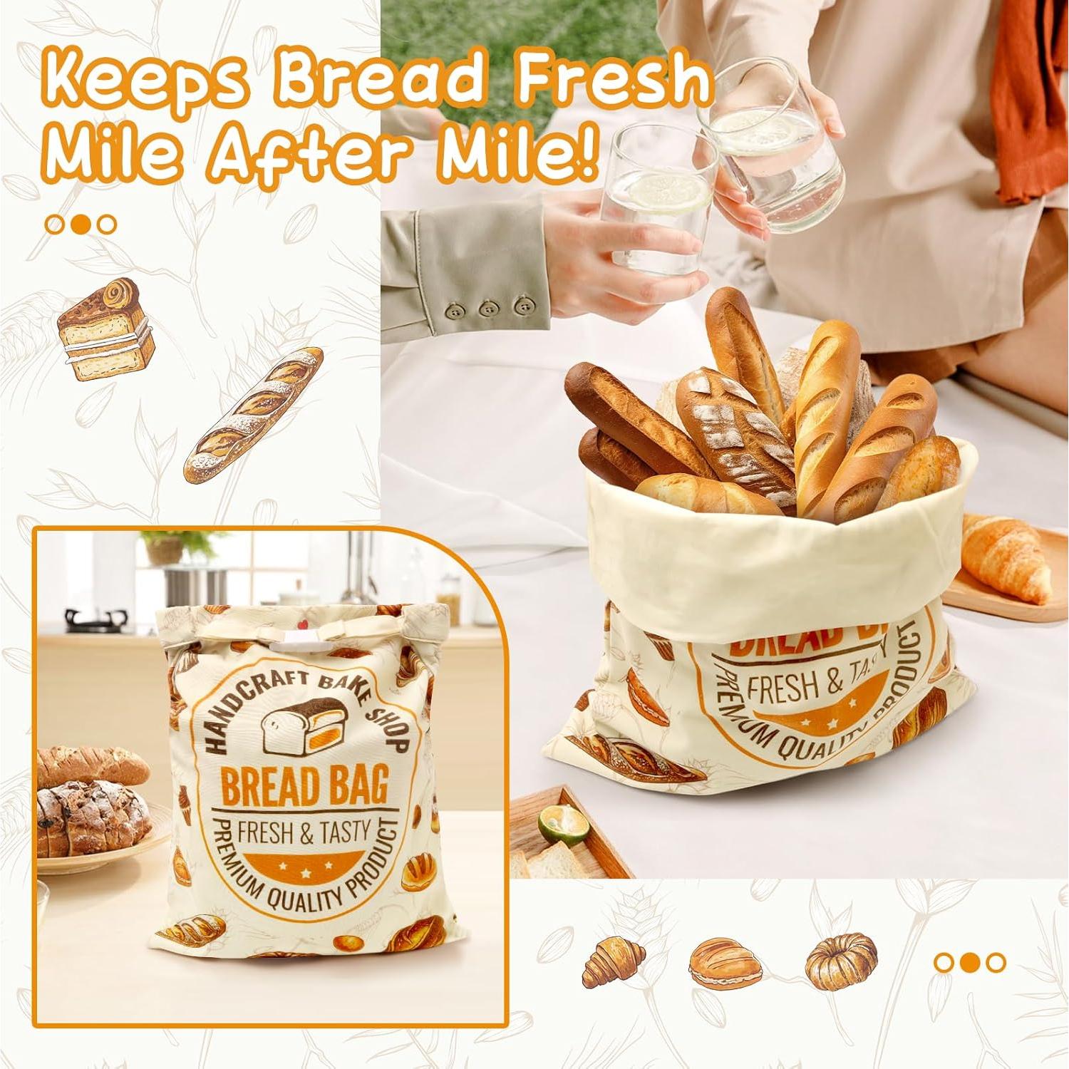 Bolsas de Pan de Cera de Abeja FWOARFTER 33x43 cm - 2 Unidades