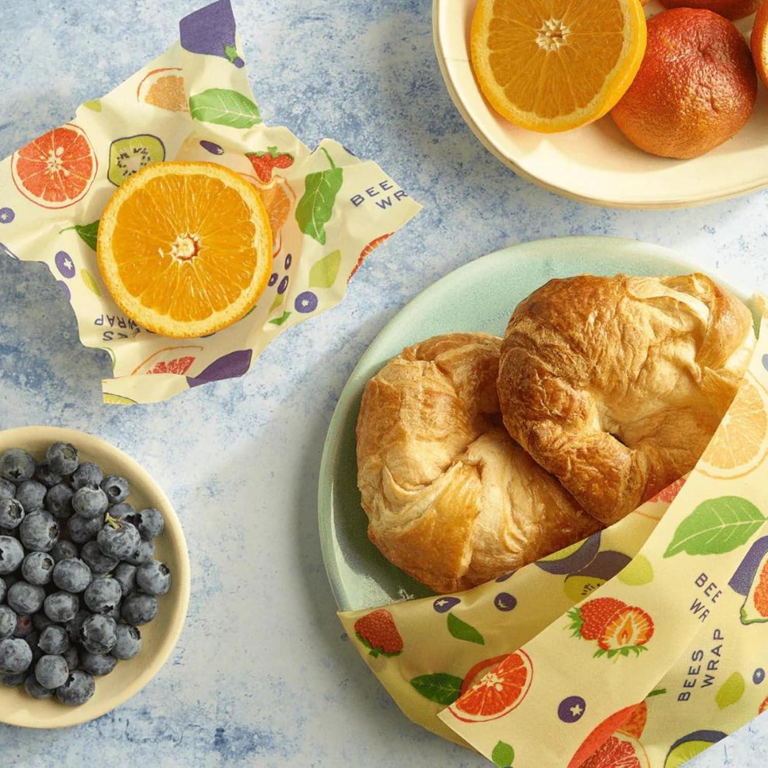 Envolturas de Comida Reutilizables Bee's Wrap - 3 Tamaños