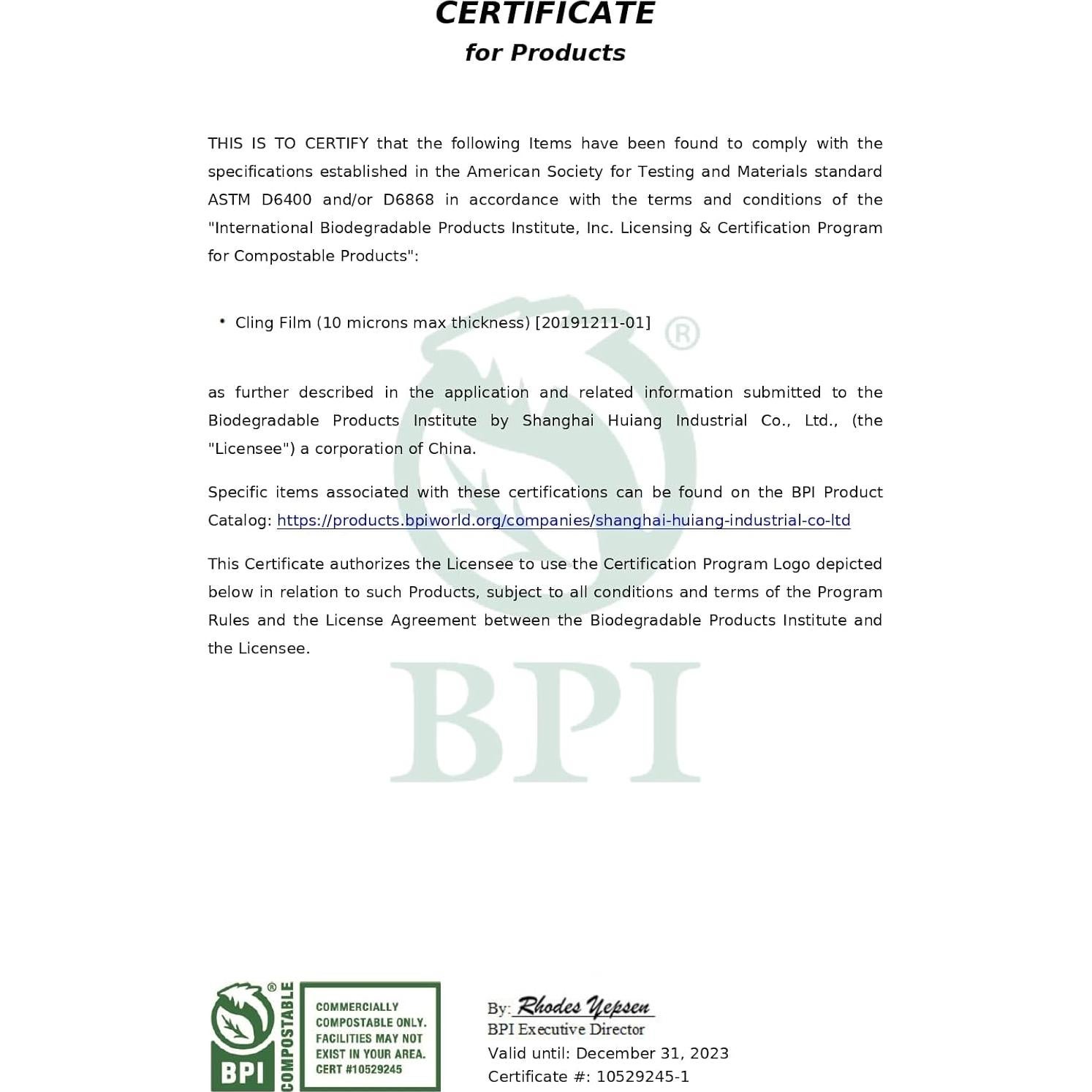 Dispensador de Envoltura Plástica Compostable Ikigaia 100.58m