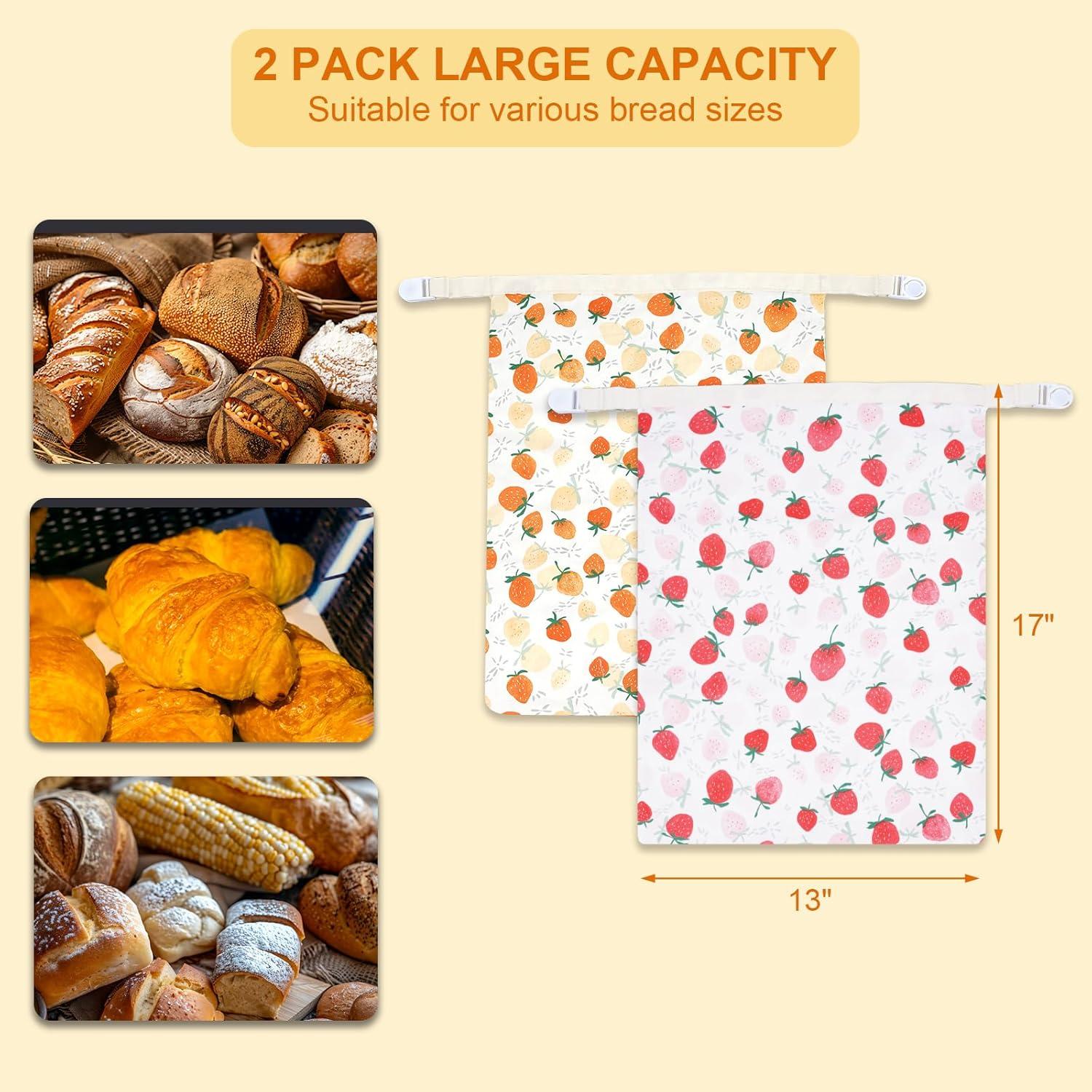 Bolsas de Cera de Abeja HMAZAE para Pan Casero - 2 Unidades