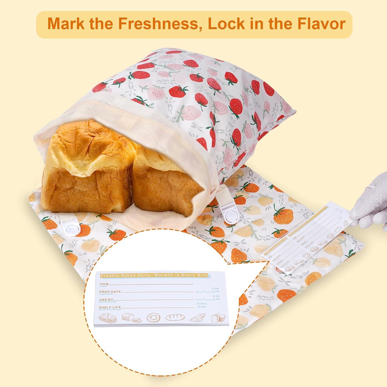 Bolsas de Cera de Abeja HMAZAE para Pan Casero - 2 Unidades