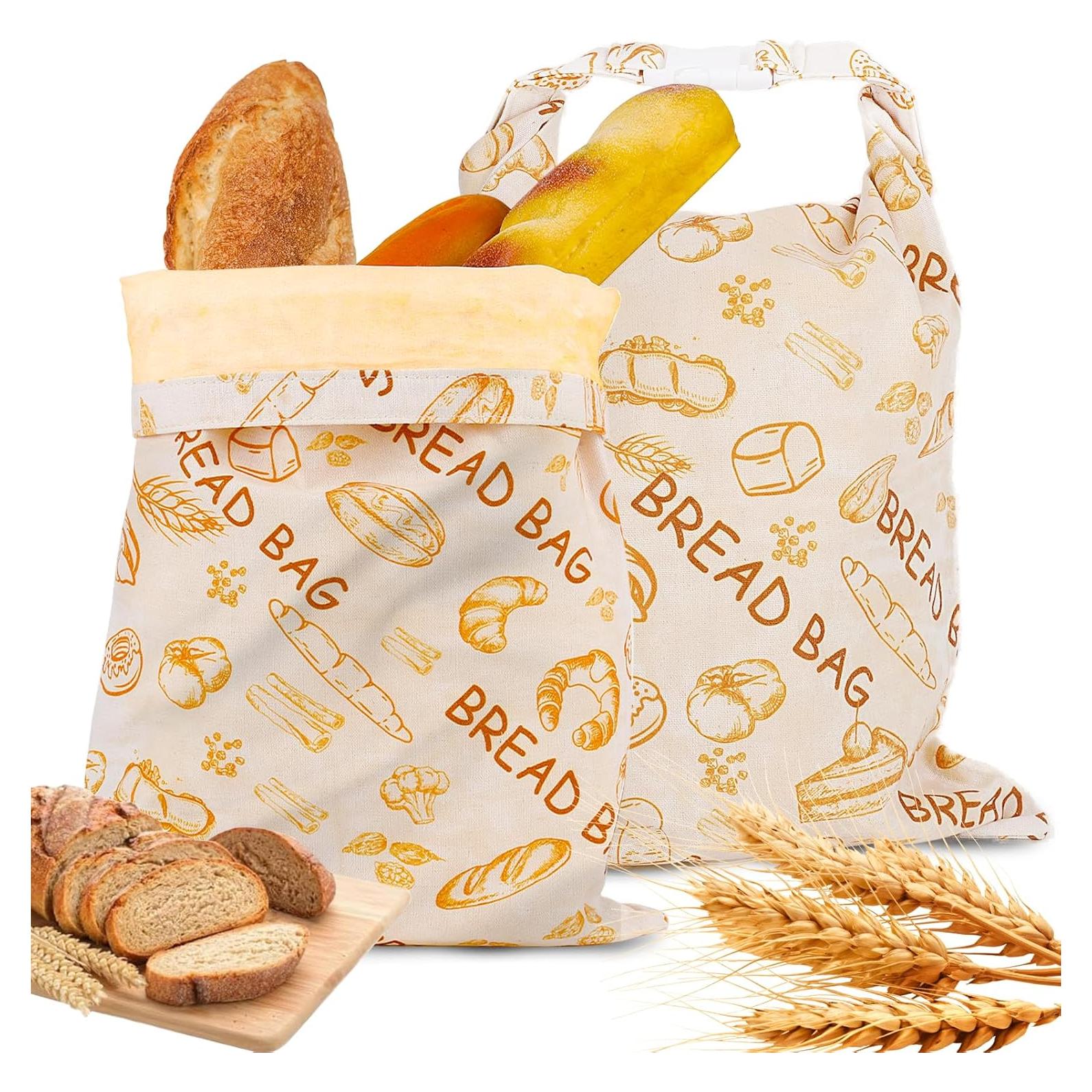 Paquete de 2 Bolsas de Cera de Abeja Gjmrar 43x30.5cm Reutilizables