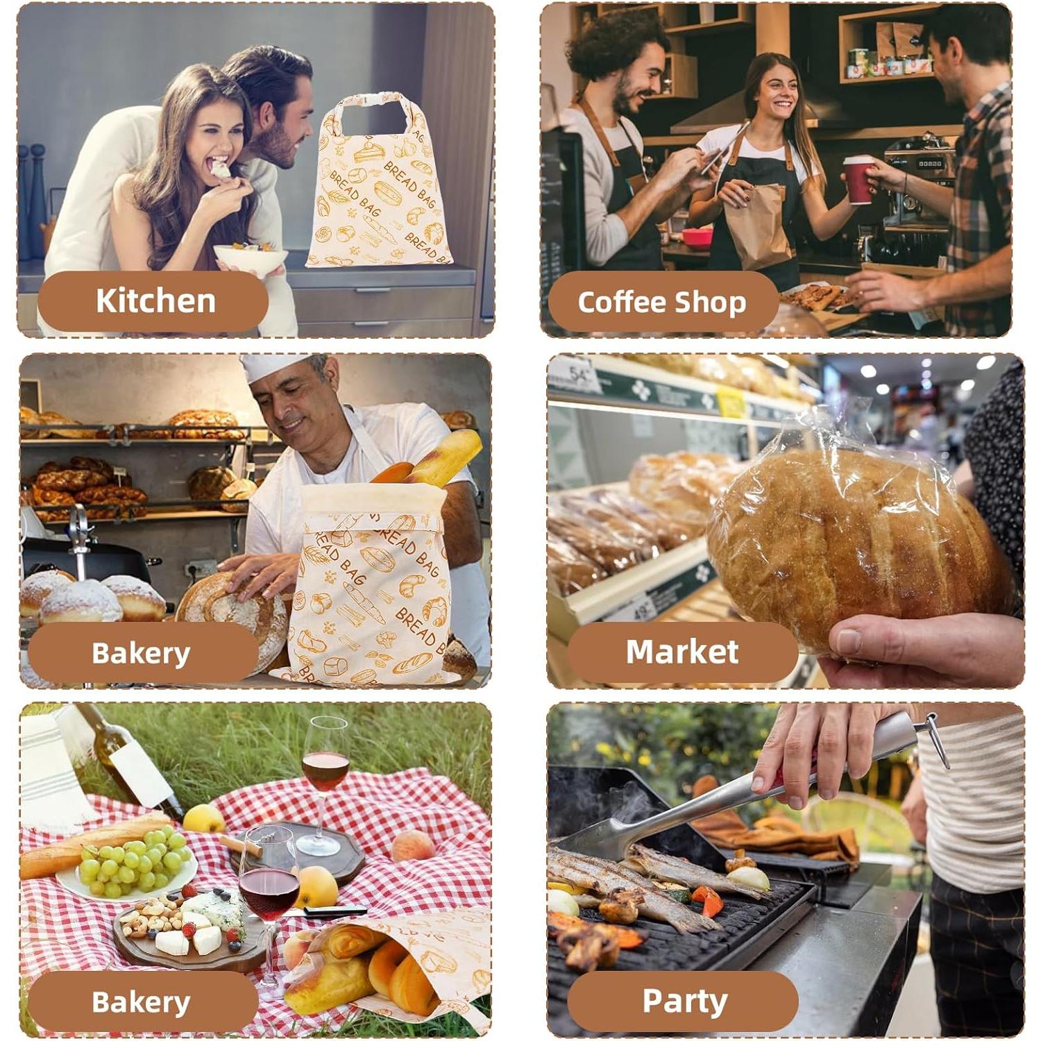 Paquete de 2 Bolsas de Cera de Abeja Gjmrar 43x30.5cm Reutilizables